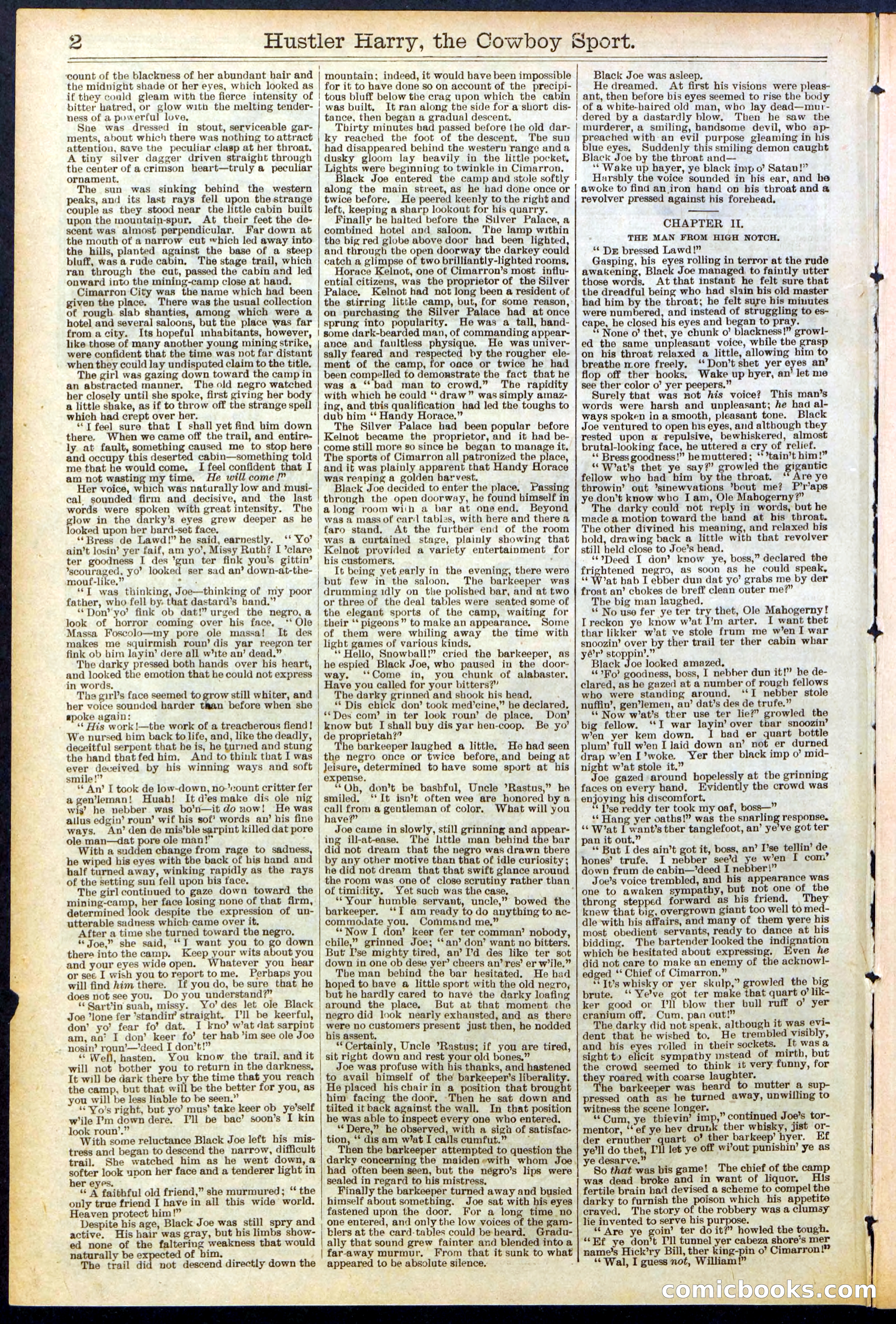Beadle's New York Dime Library, No. 545 — page 2 of 32