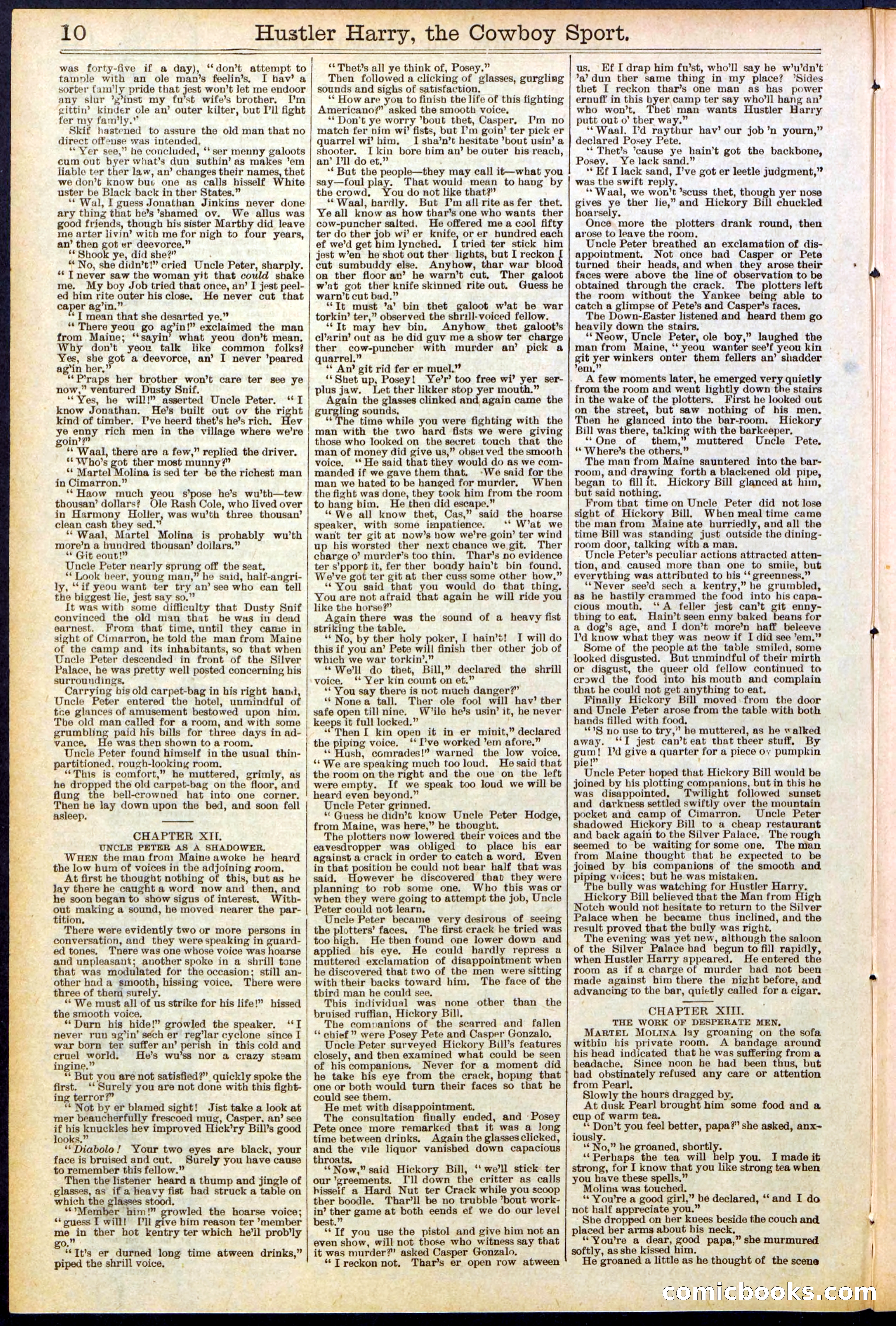 Beadle's New York Dime Library, No. 545 — page 10 of 32