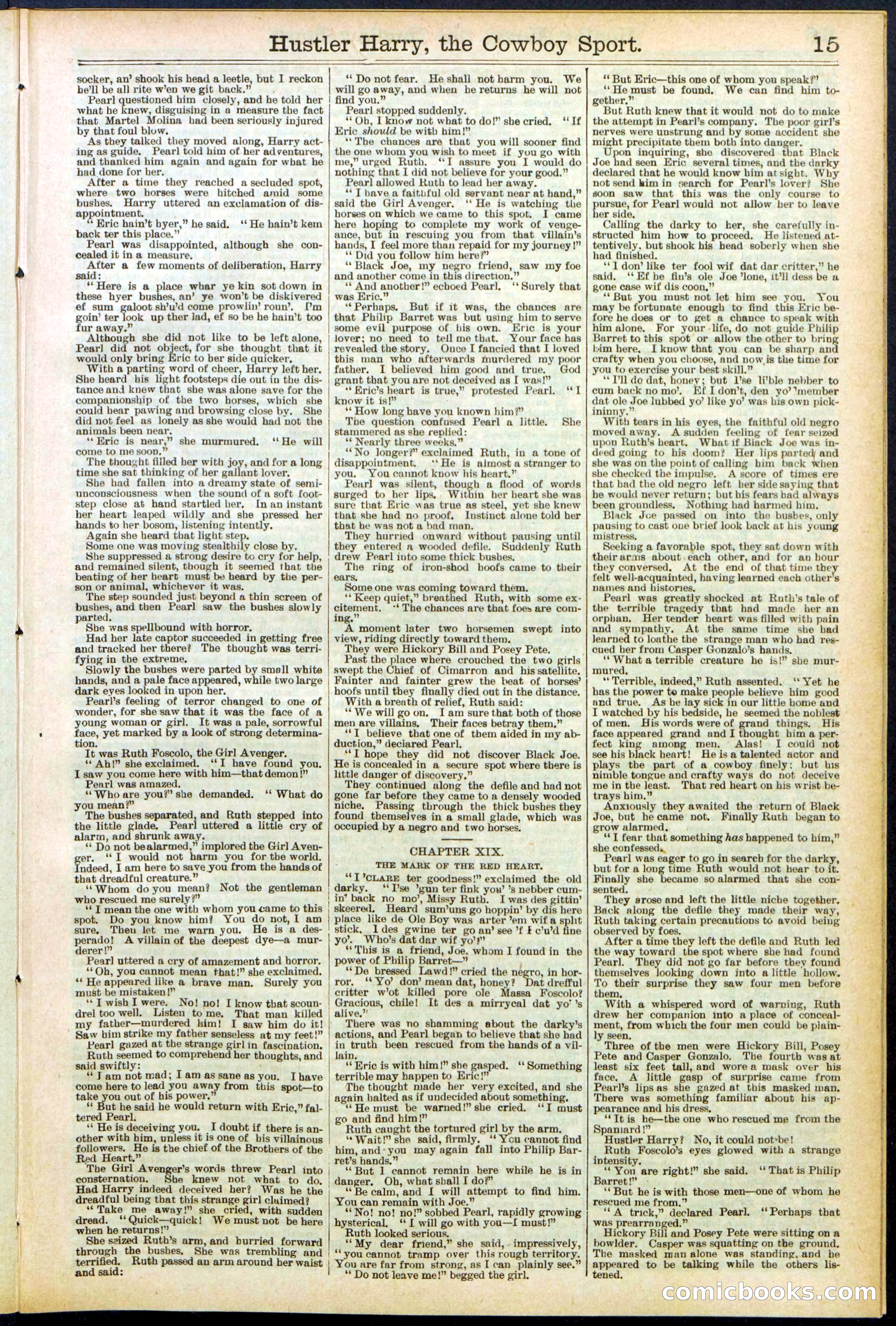 Beadle's New York Dime Library, No. 545 — page 15 of 32