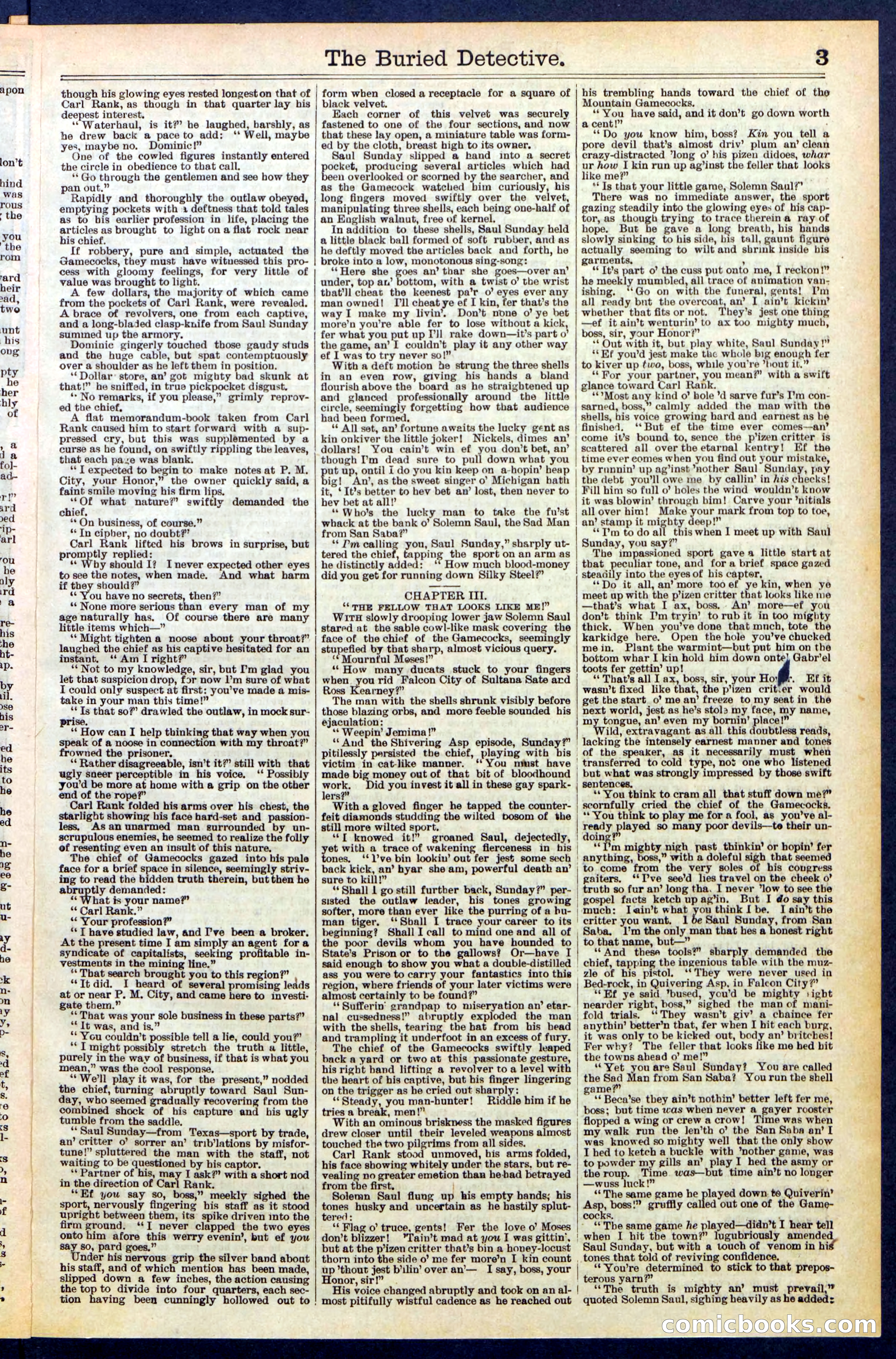 Beadle's New York Dime Library, No. 547 — page 3 of 32