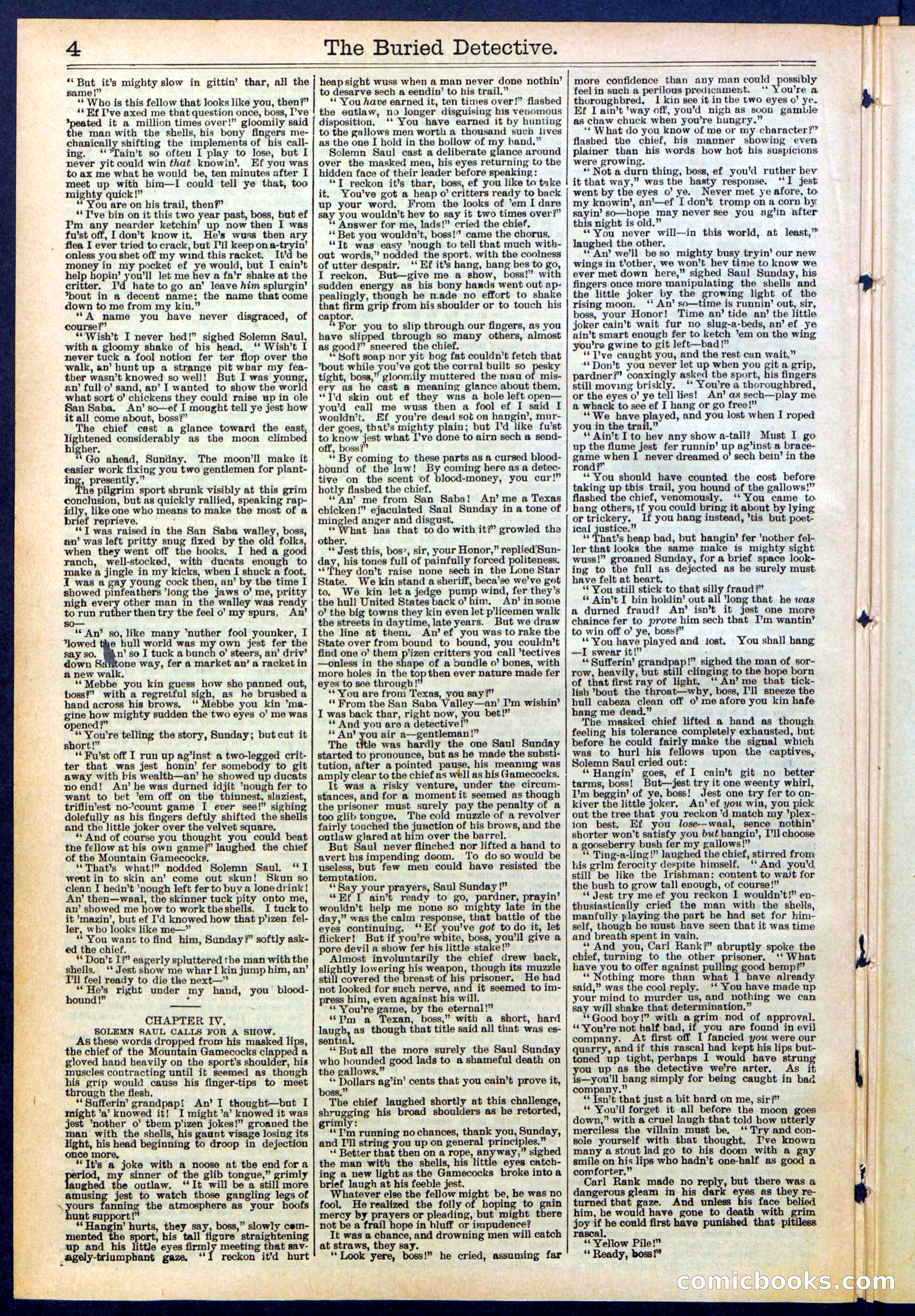 Beadle's New York Dime Library, No. 547 — page 4 of 32