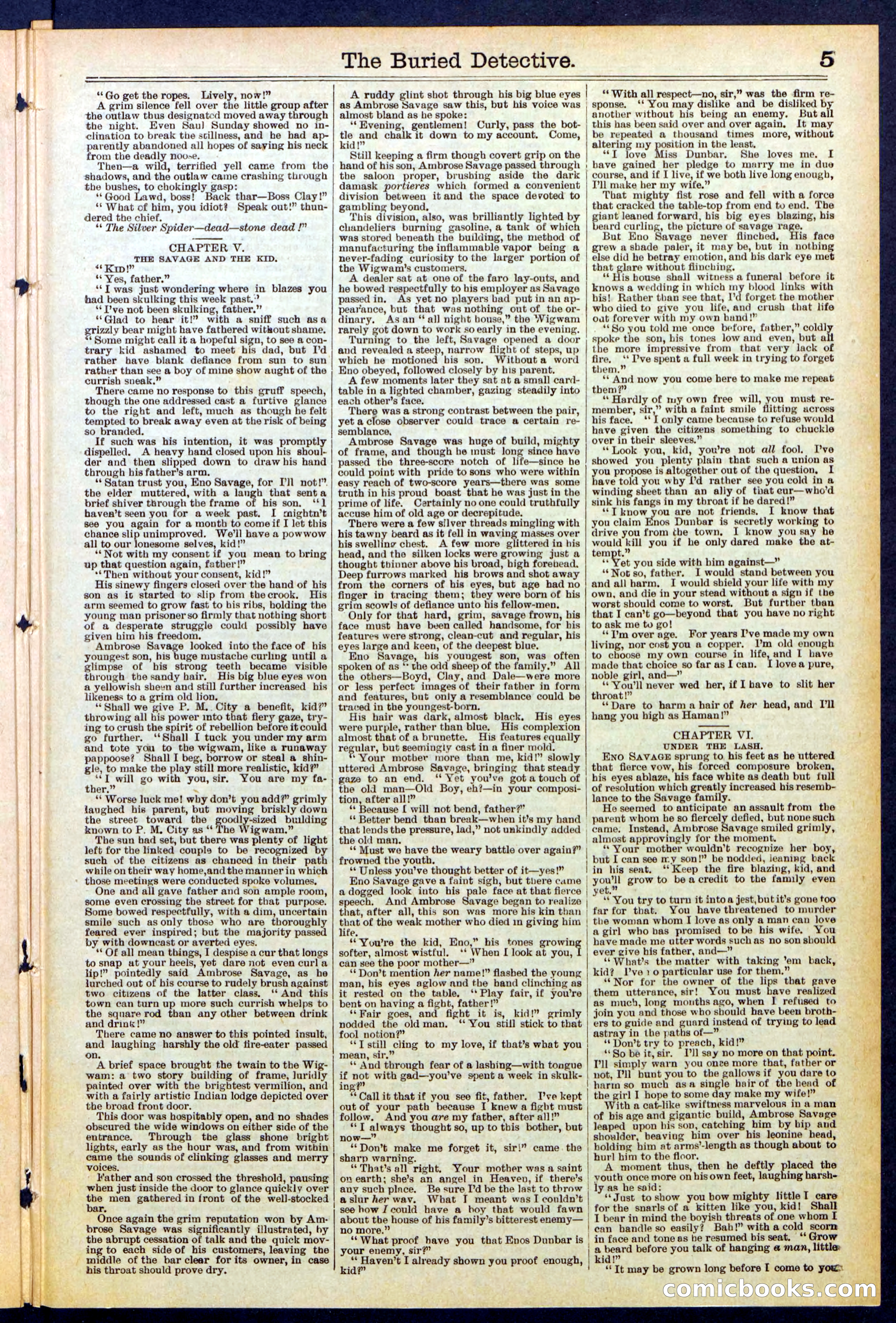 Beadle's New York Dime Library, No. 547 — page 5 of 32