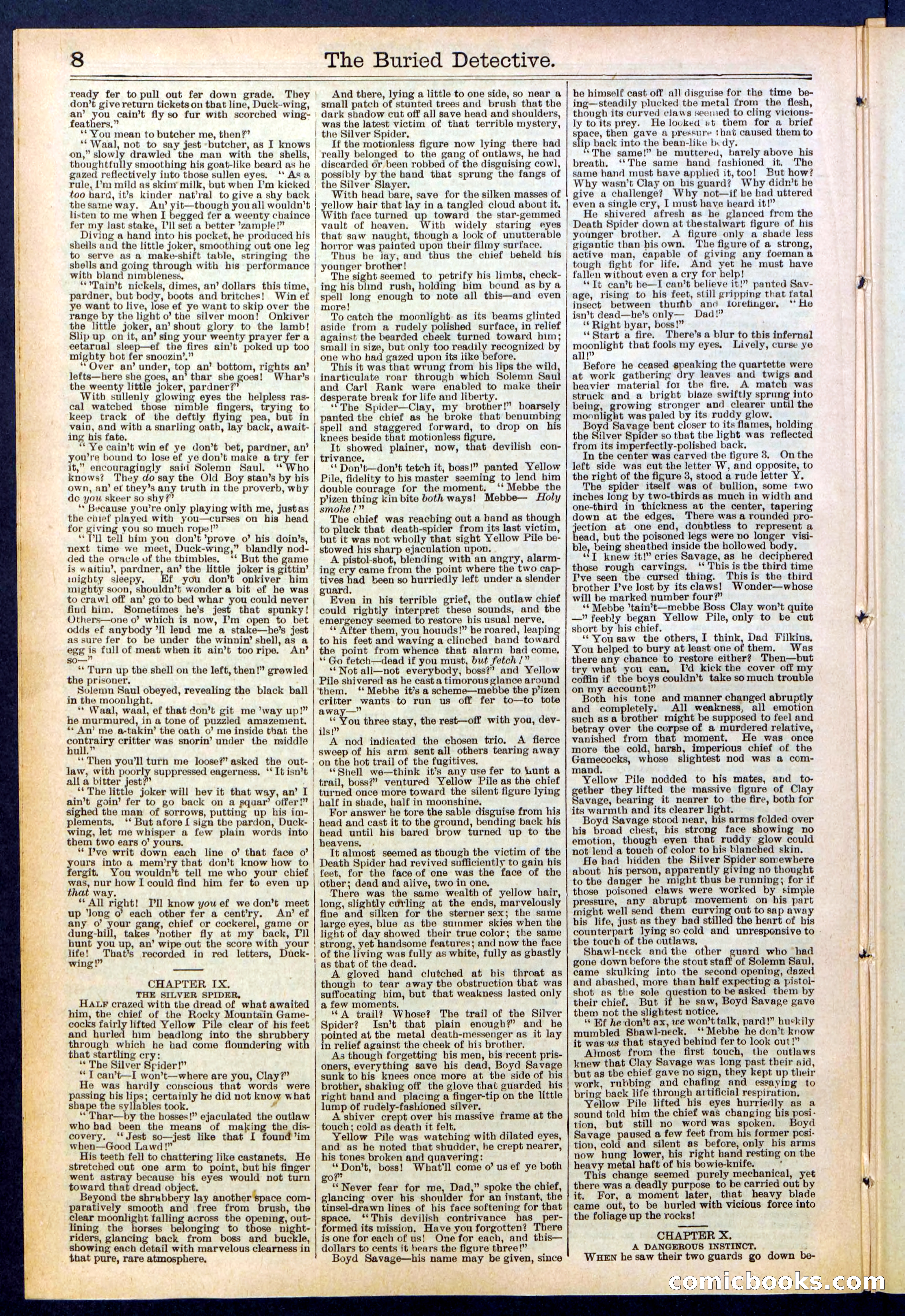Beadle's New York Dime Library, No. 547 — page 8 of 32