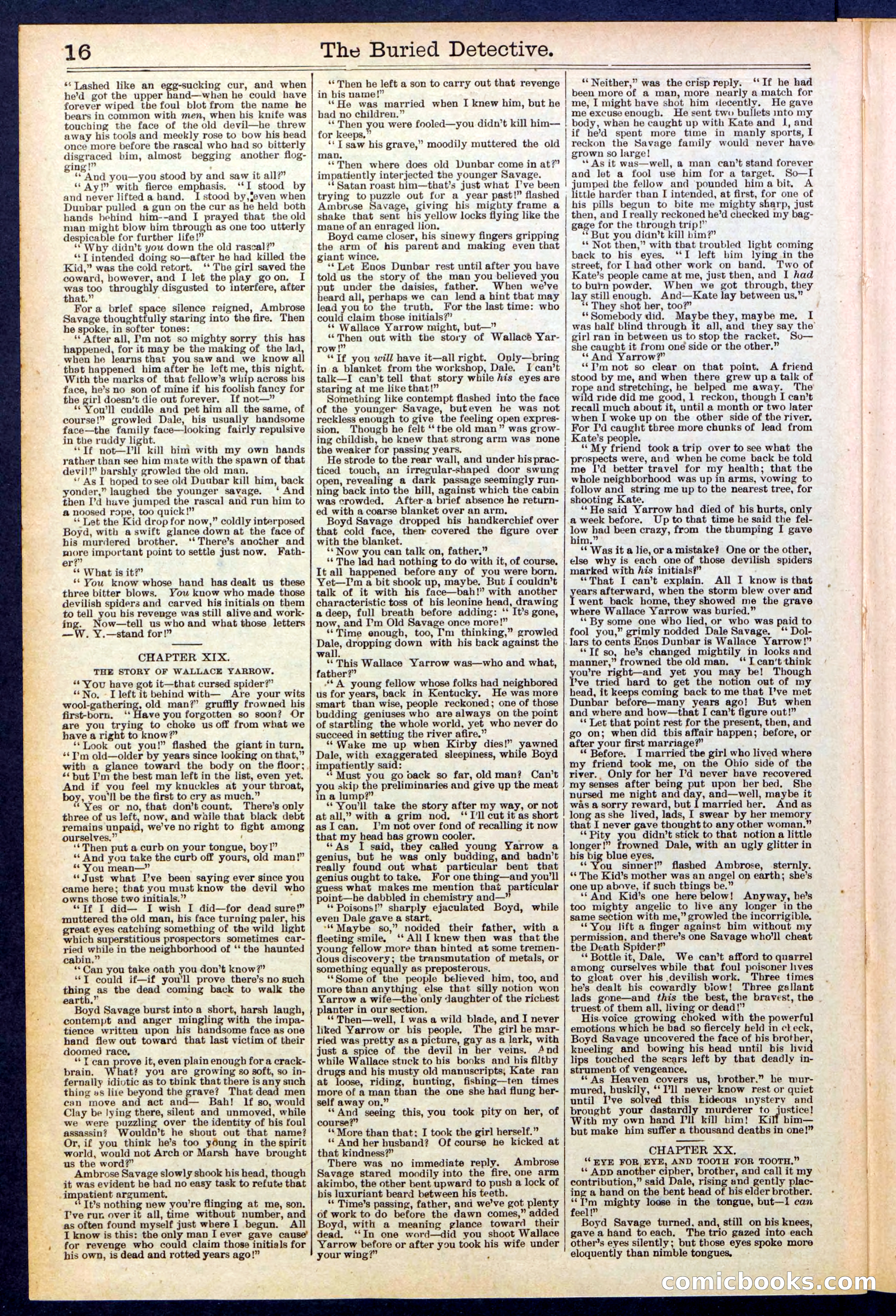 Beadle's New York Dime Library, No. 547 — page 16 of 32