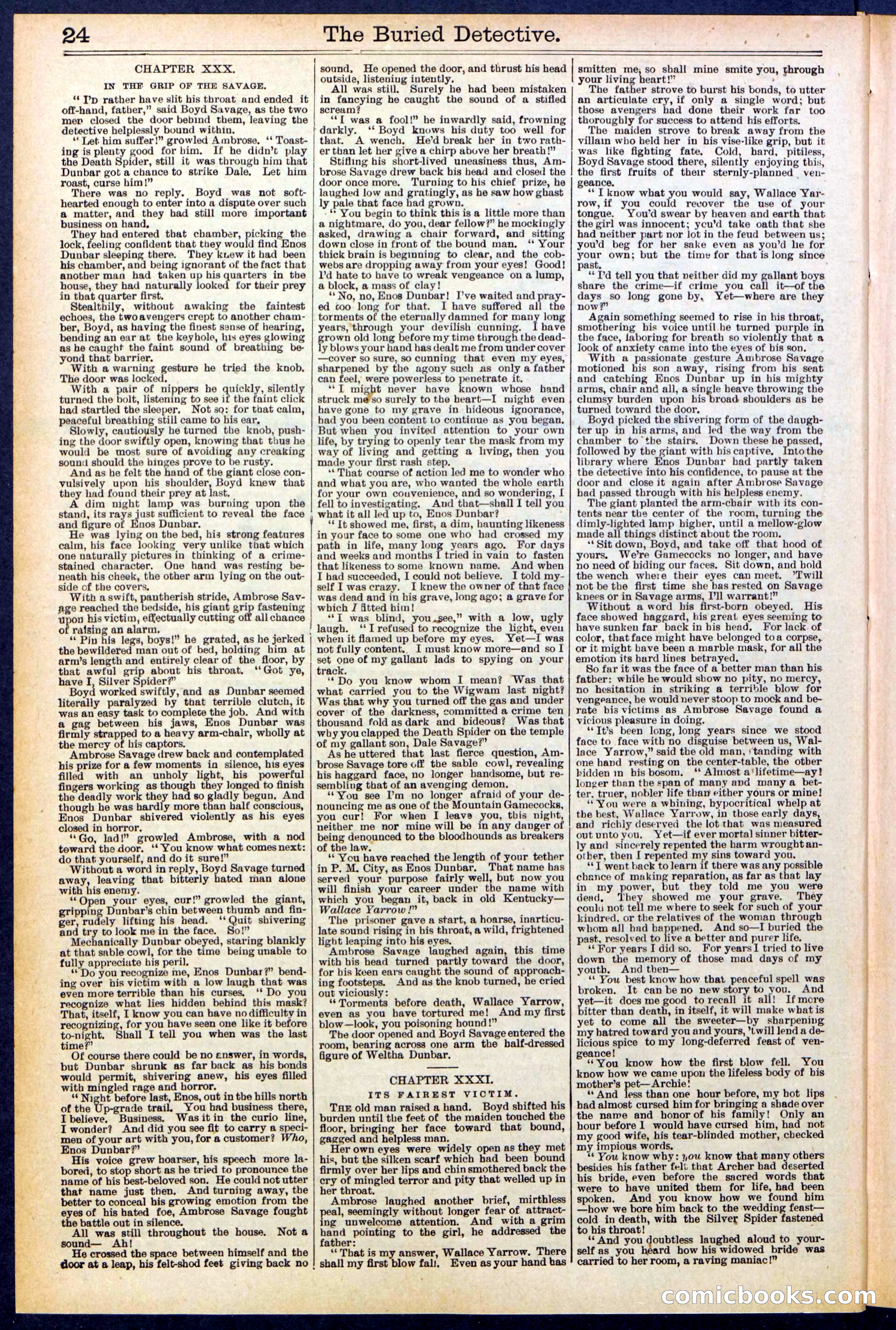Beadle's New York Dime Library, No. 547 — page 24 of 32