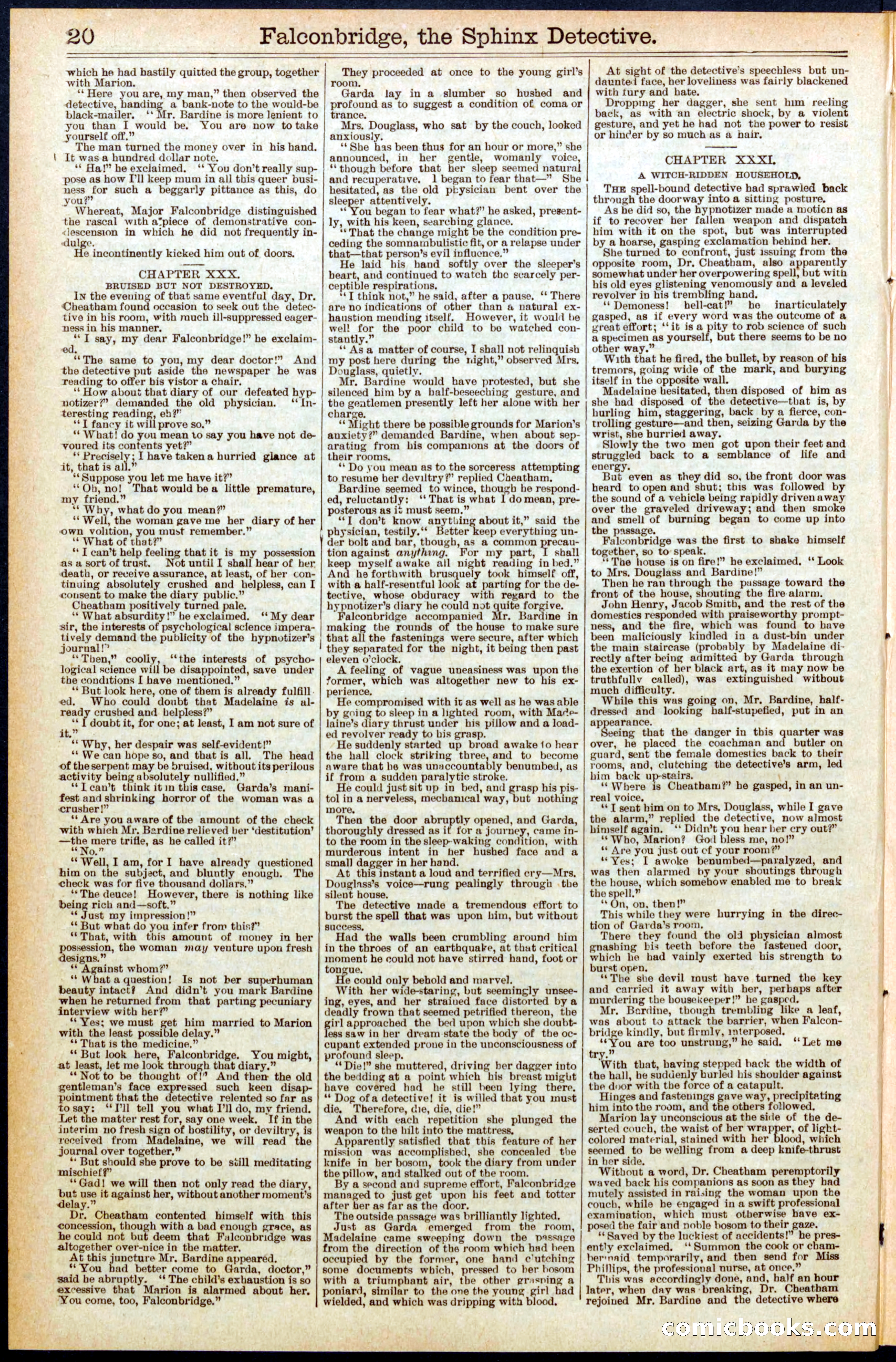 Beadle's Dime Library No. 548 — page 20 of 32