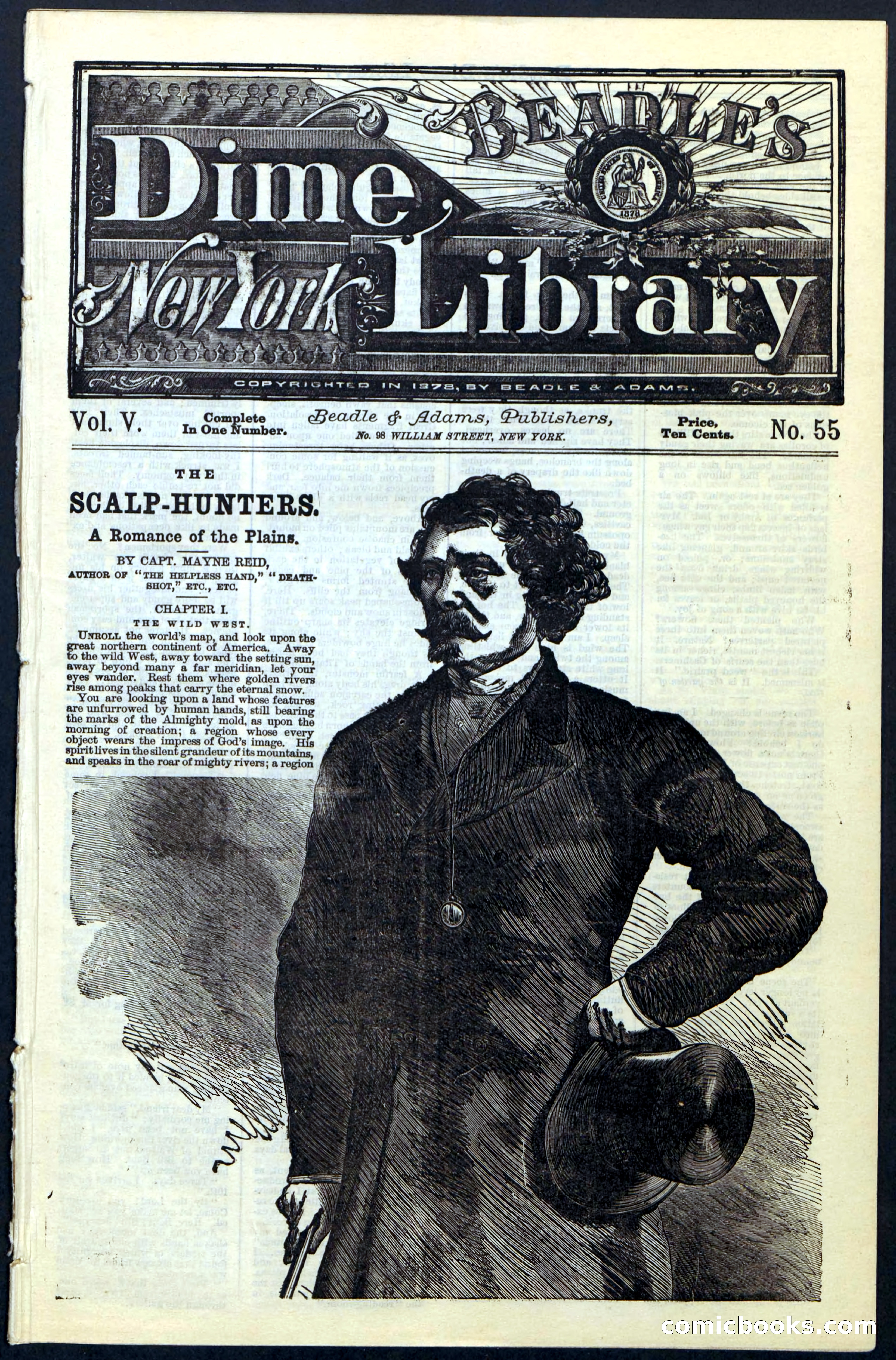 Beadle's New York Dime Library, No. 55