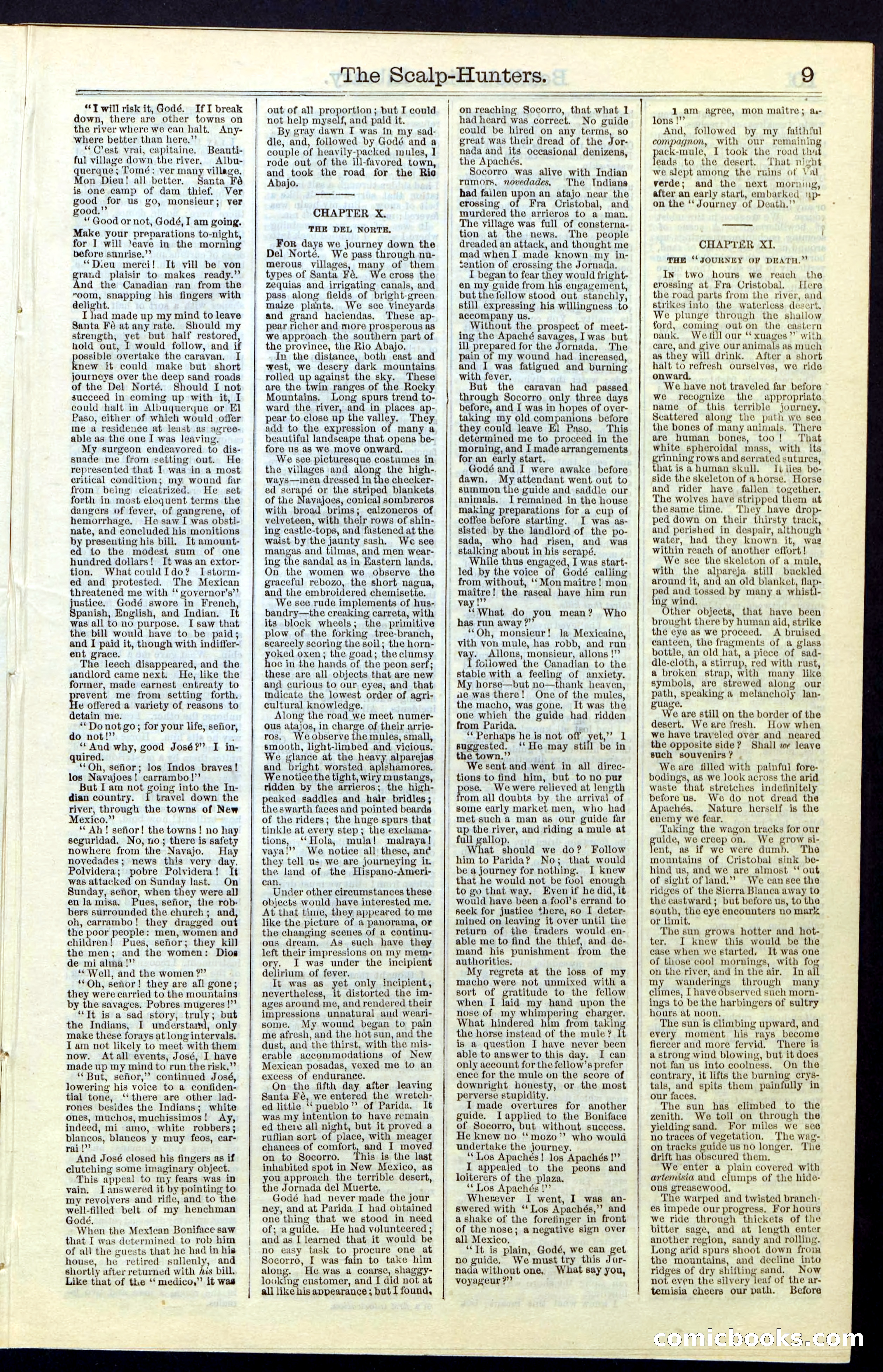Beadle's New York Dime Library, No. 55 — page 9 of 48
