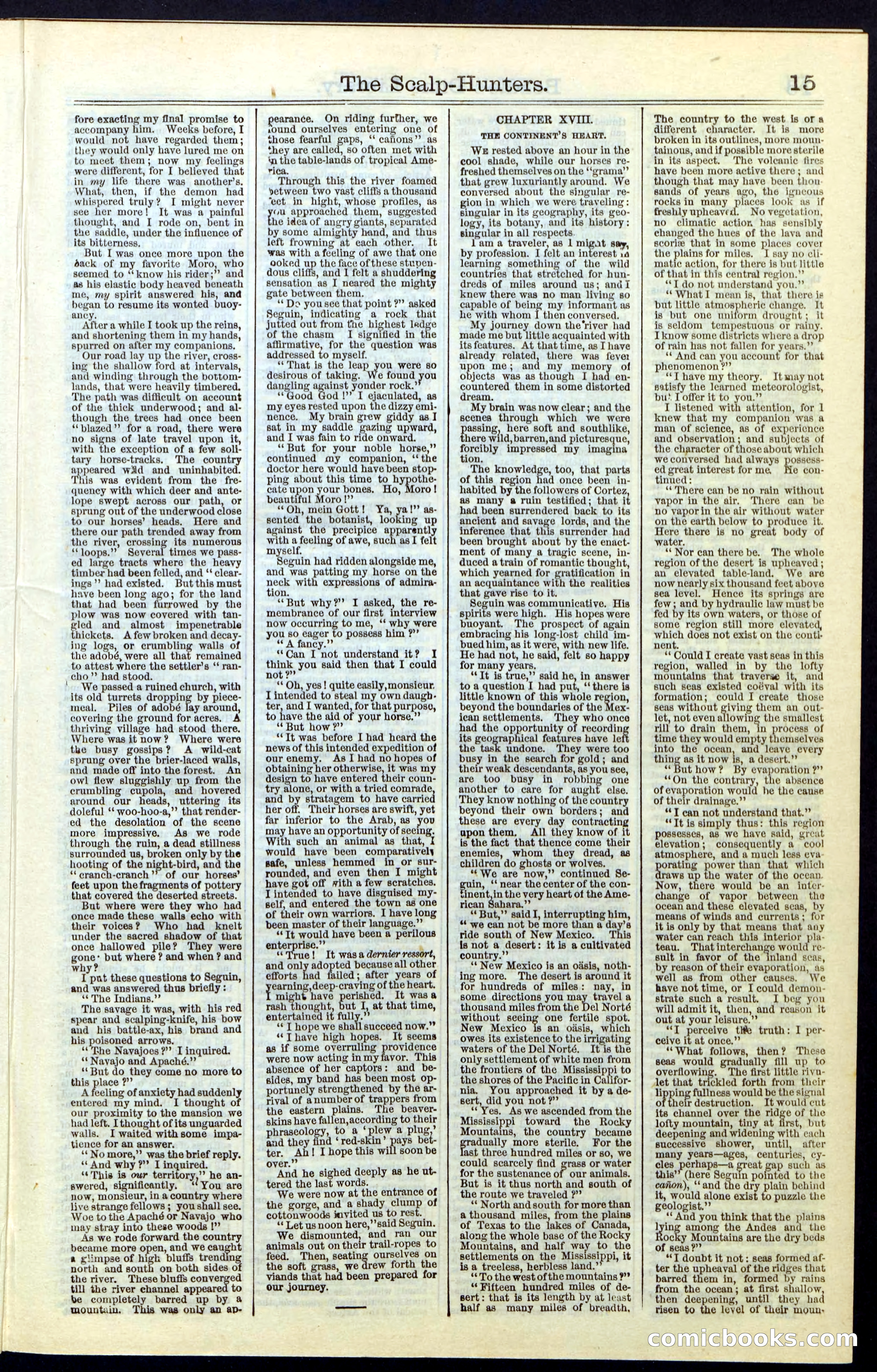 Beadle's New York Dime Library, No. 55 — page 15 of 48