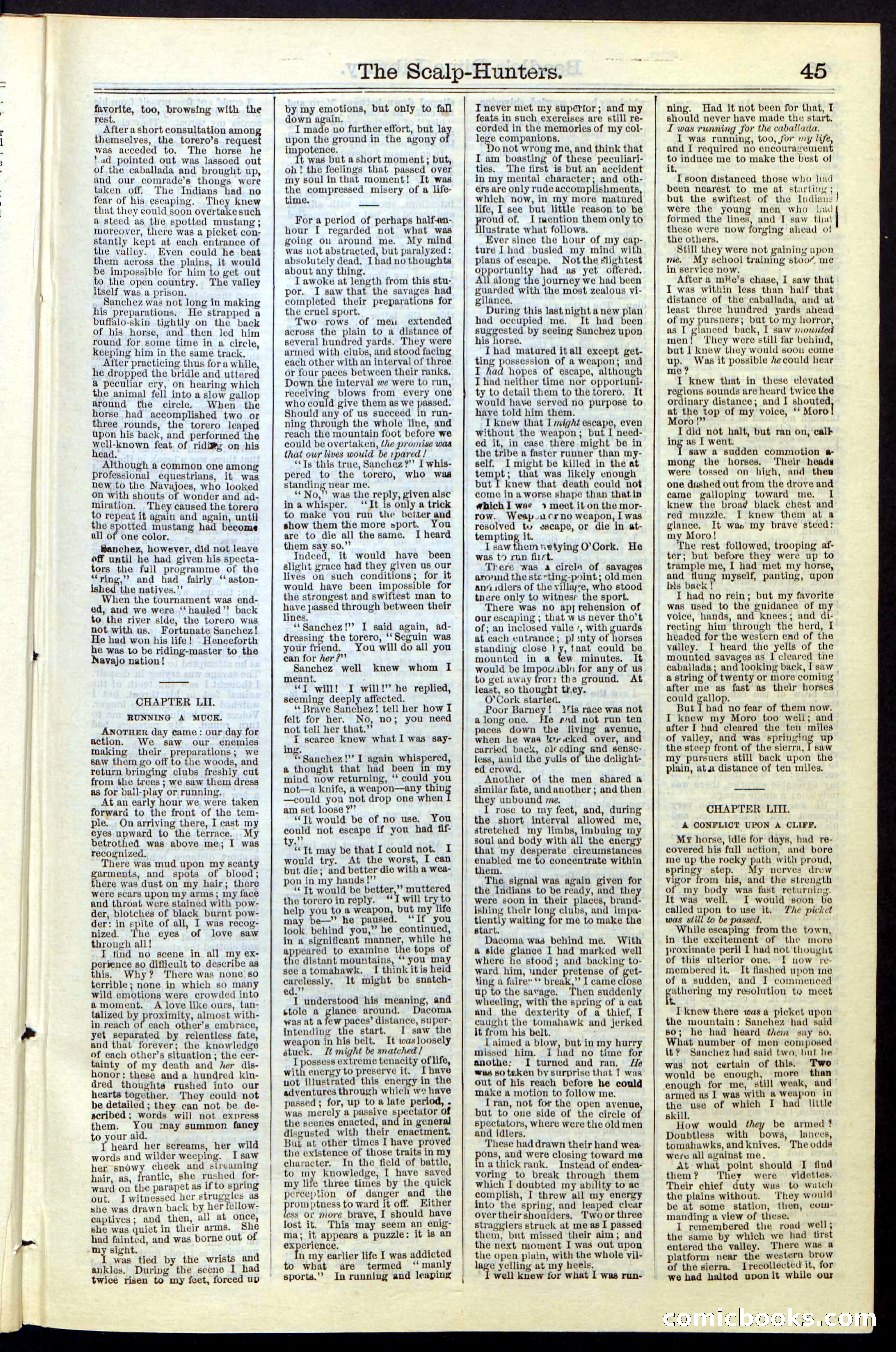 Beadle's New York Dime Library, No. 55 — page 45 of 48