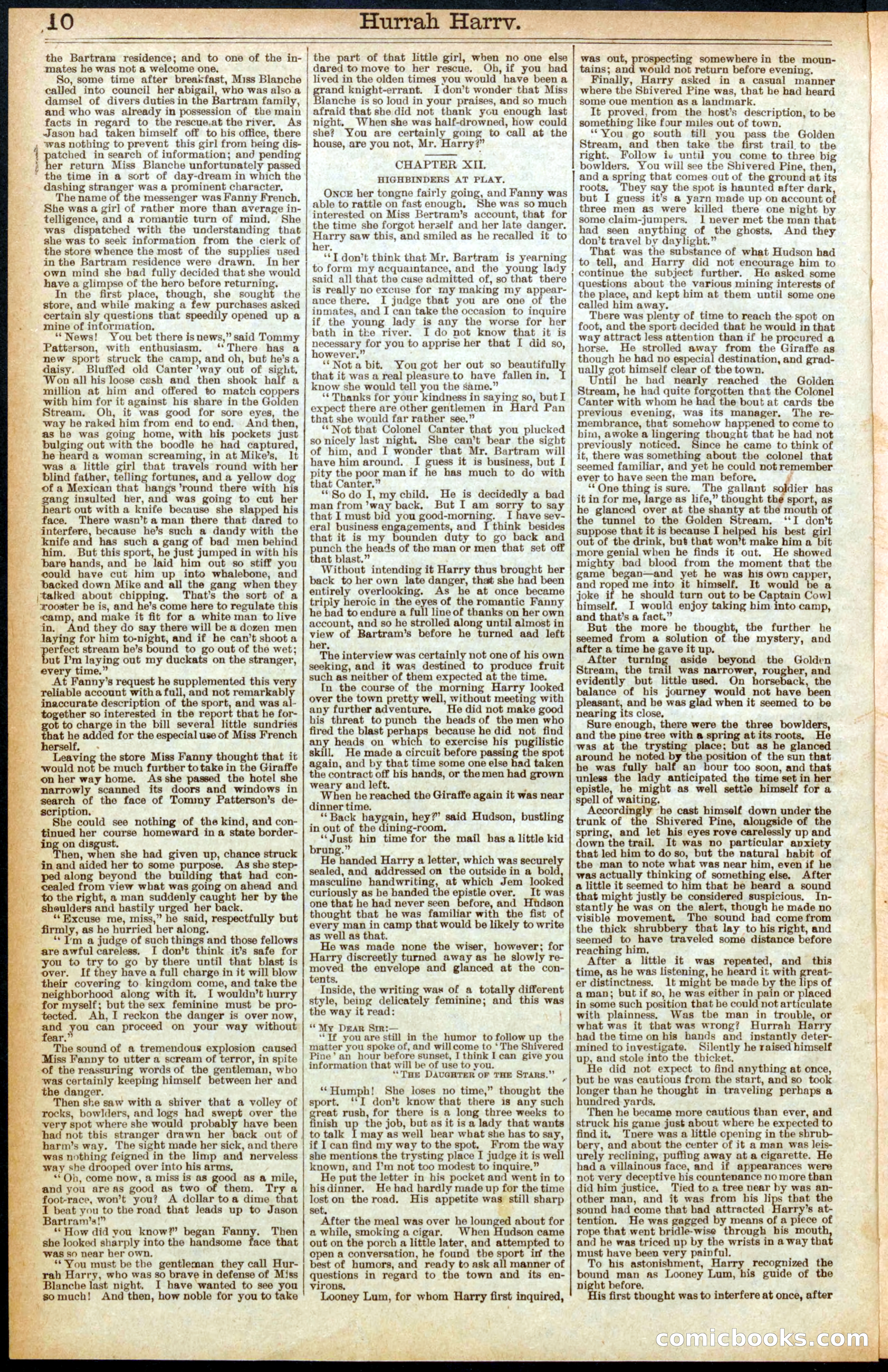 Beadle's Dime Library, No. 558 — page 10 of 32