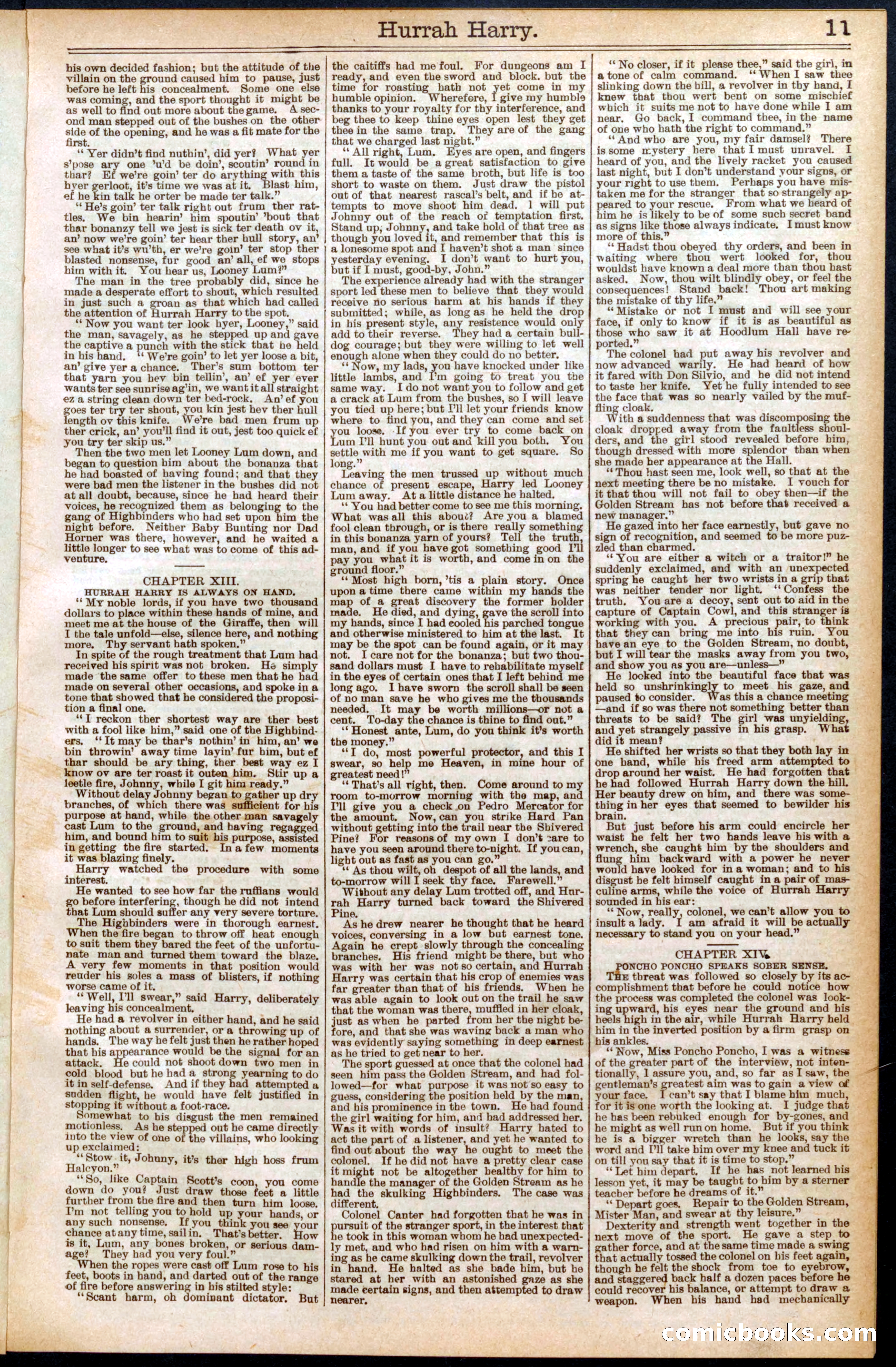 Beadle's Dime Library, No. 558 — page 11 of 32
