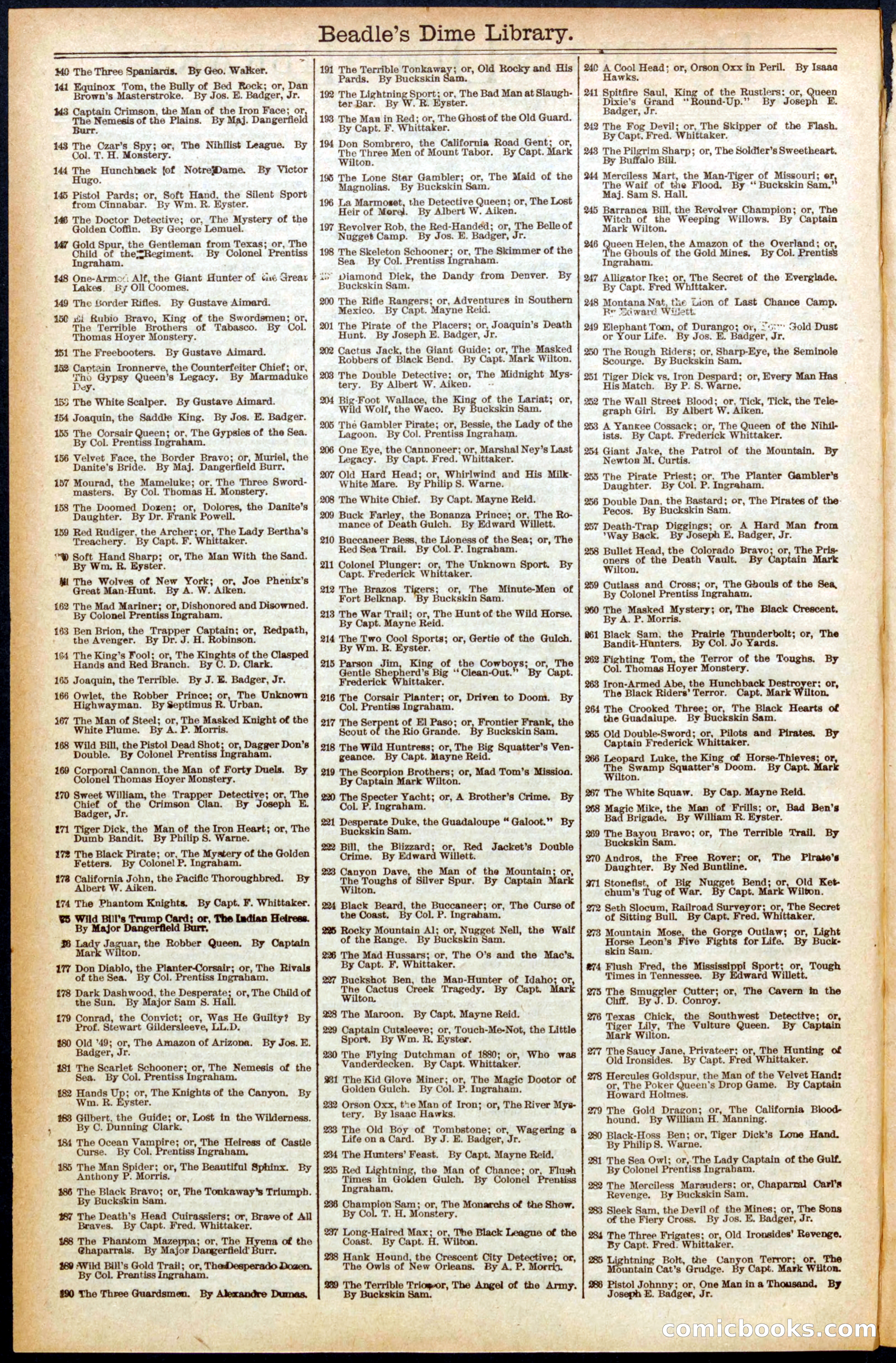 Beadle's New York Dime Library No. 559 — page 30 of 32