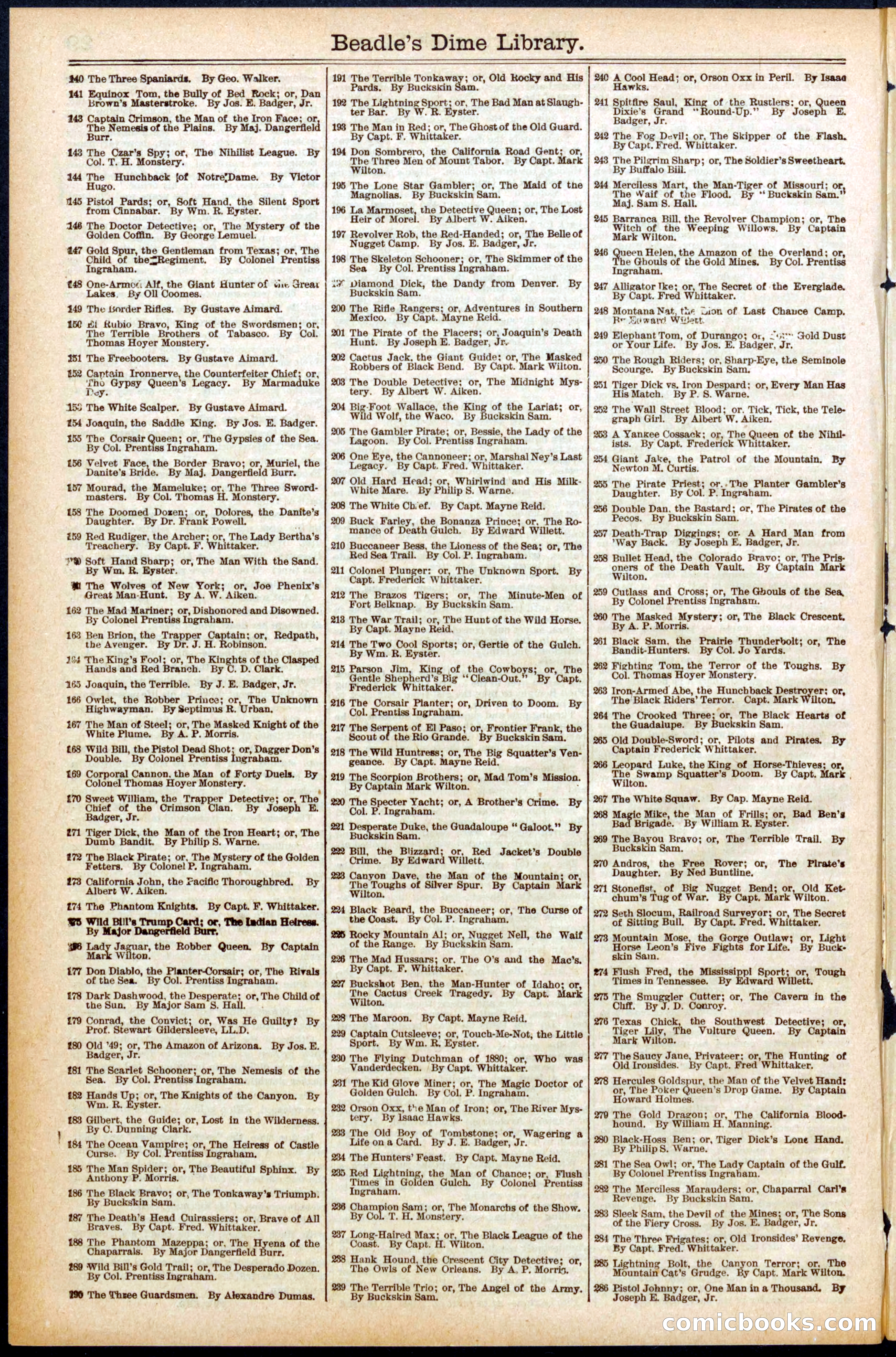Beadle's Dime Library No. 564 — page 30 of 32