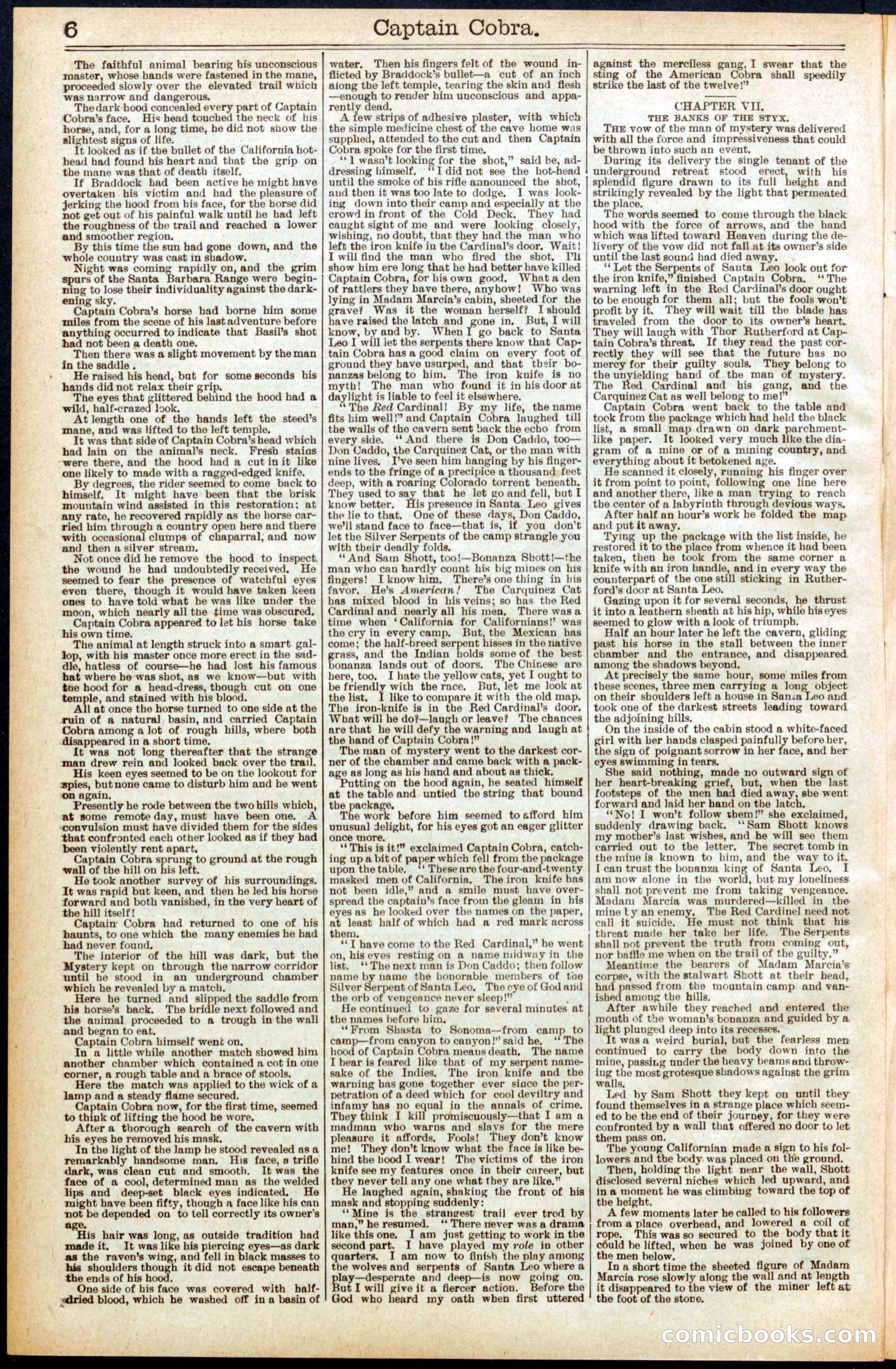 Beadle's Dime Library No. 569 — page 6 of 32