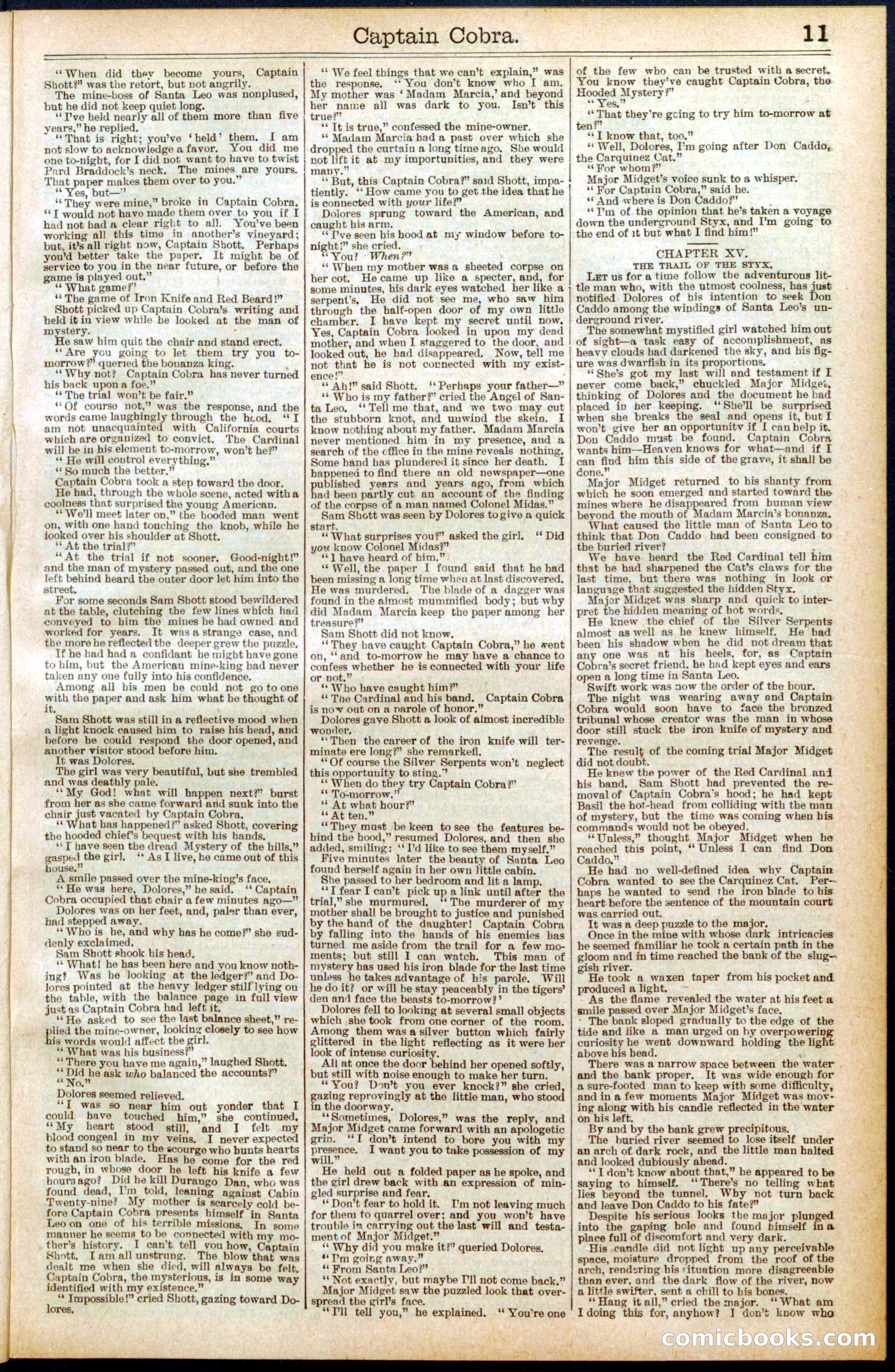 Beadle's Dime Library No. 569 — page 11 of 32