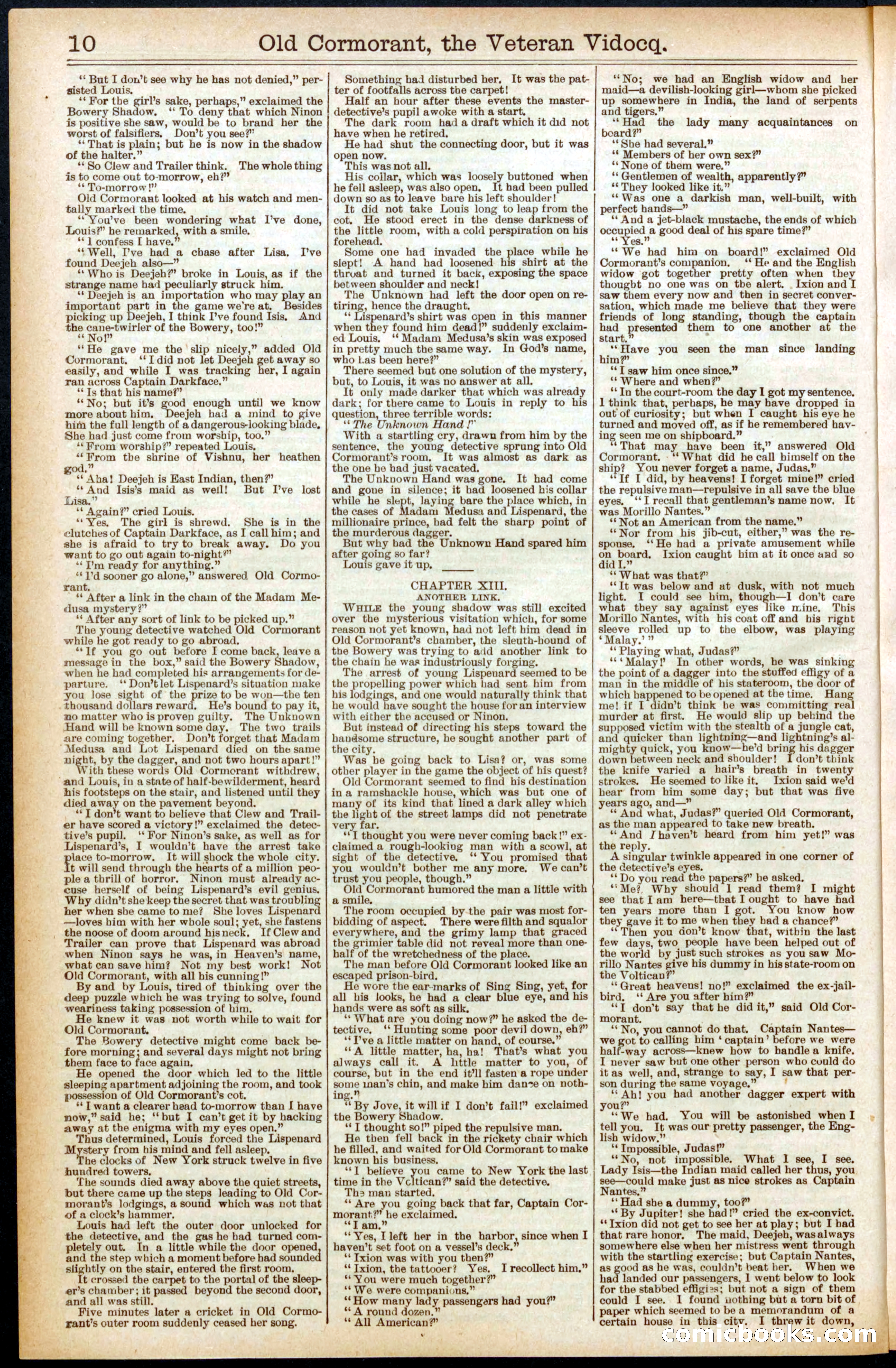 Beadle's Dime Library No. 579 — page 10 of 32