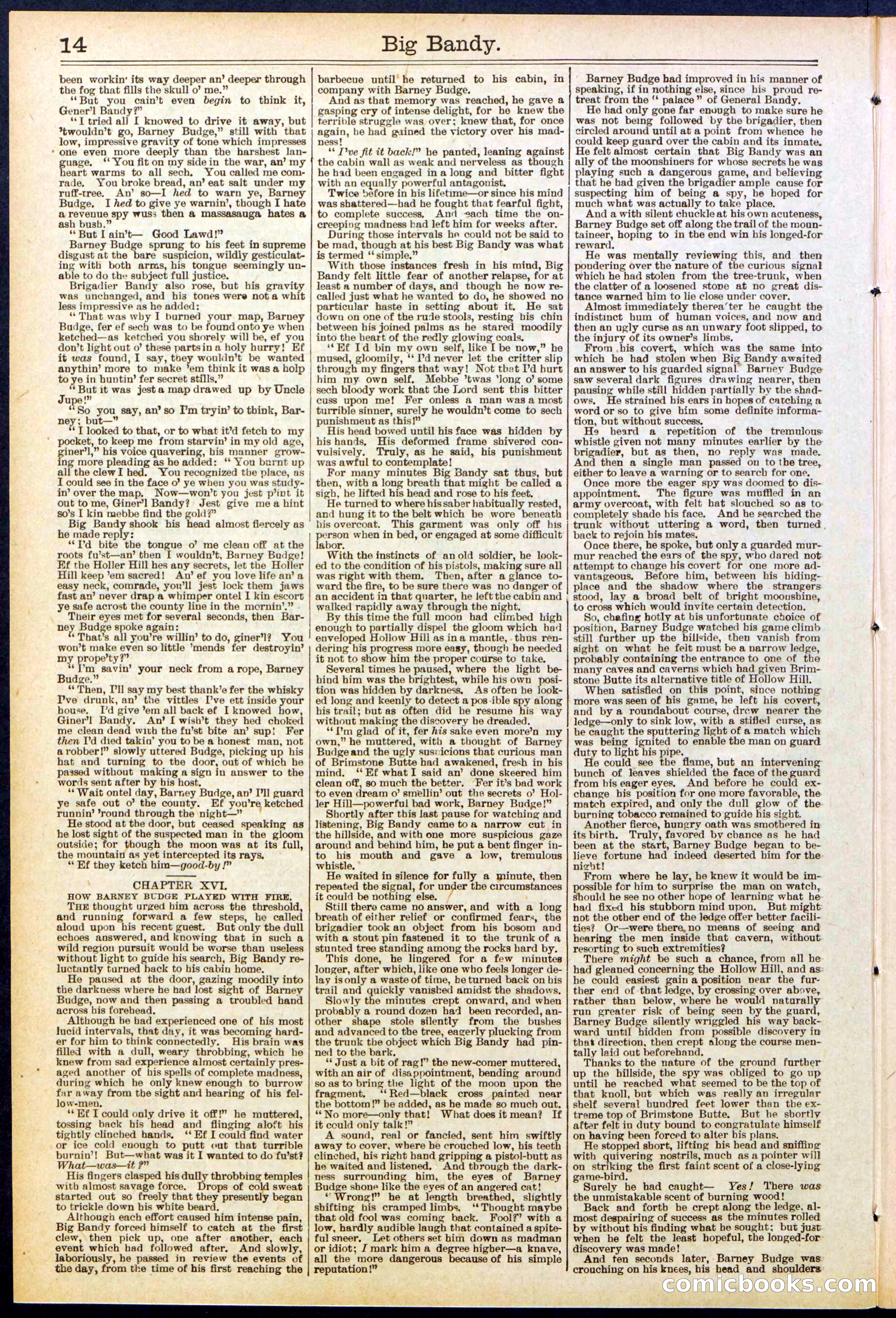 Beadle's Dime Library No. 597 — page 14 of 32