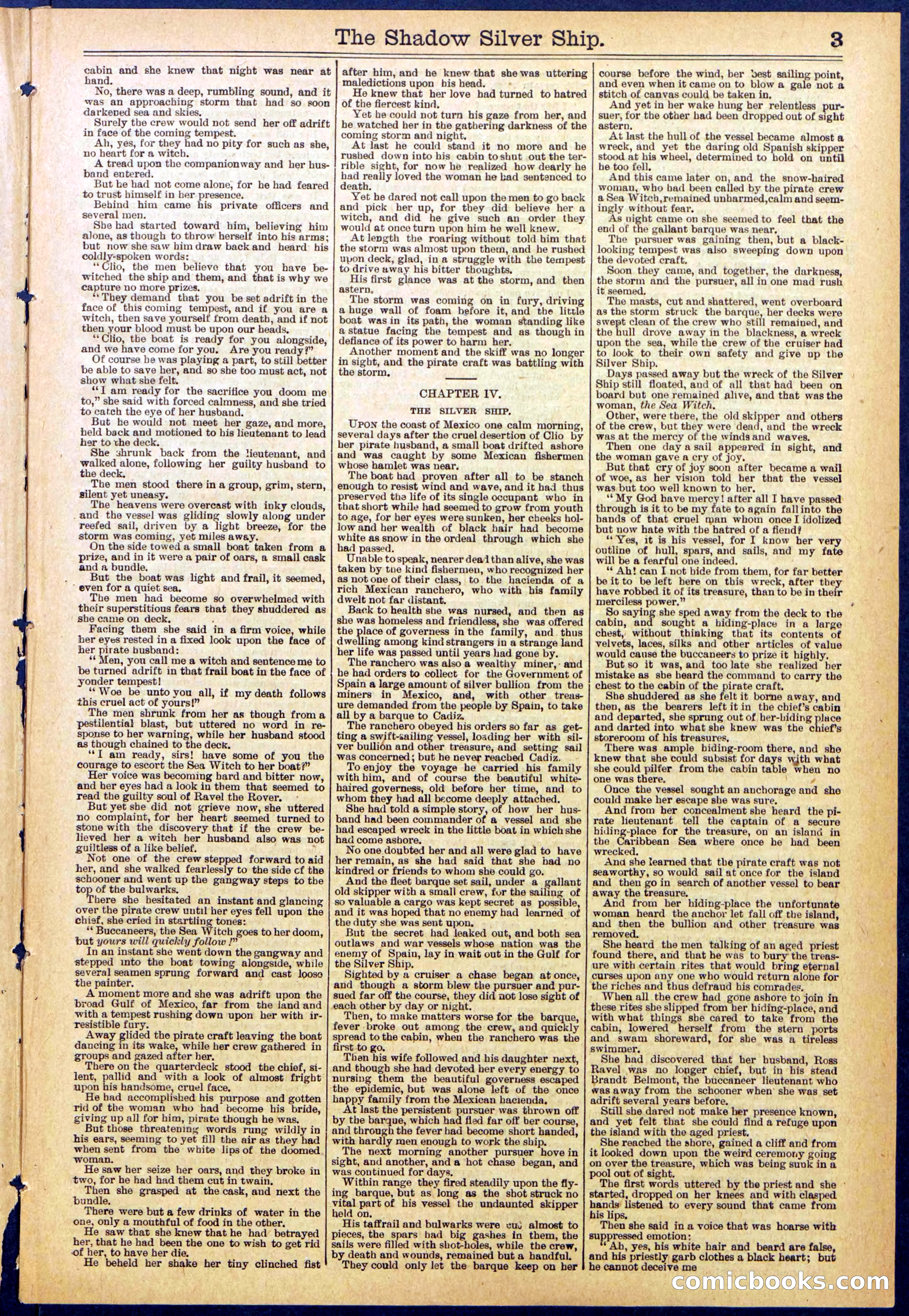 Beadle's New York Dime Library, No. 605 — page 3 of 32