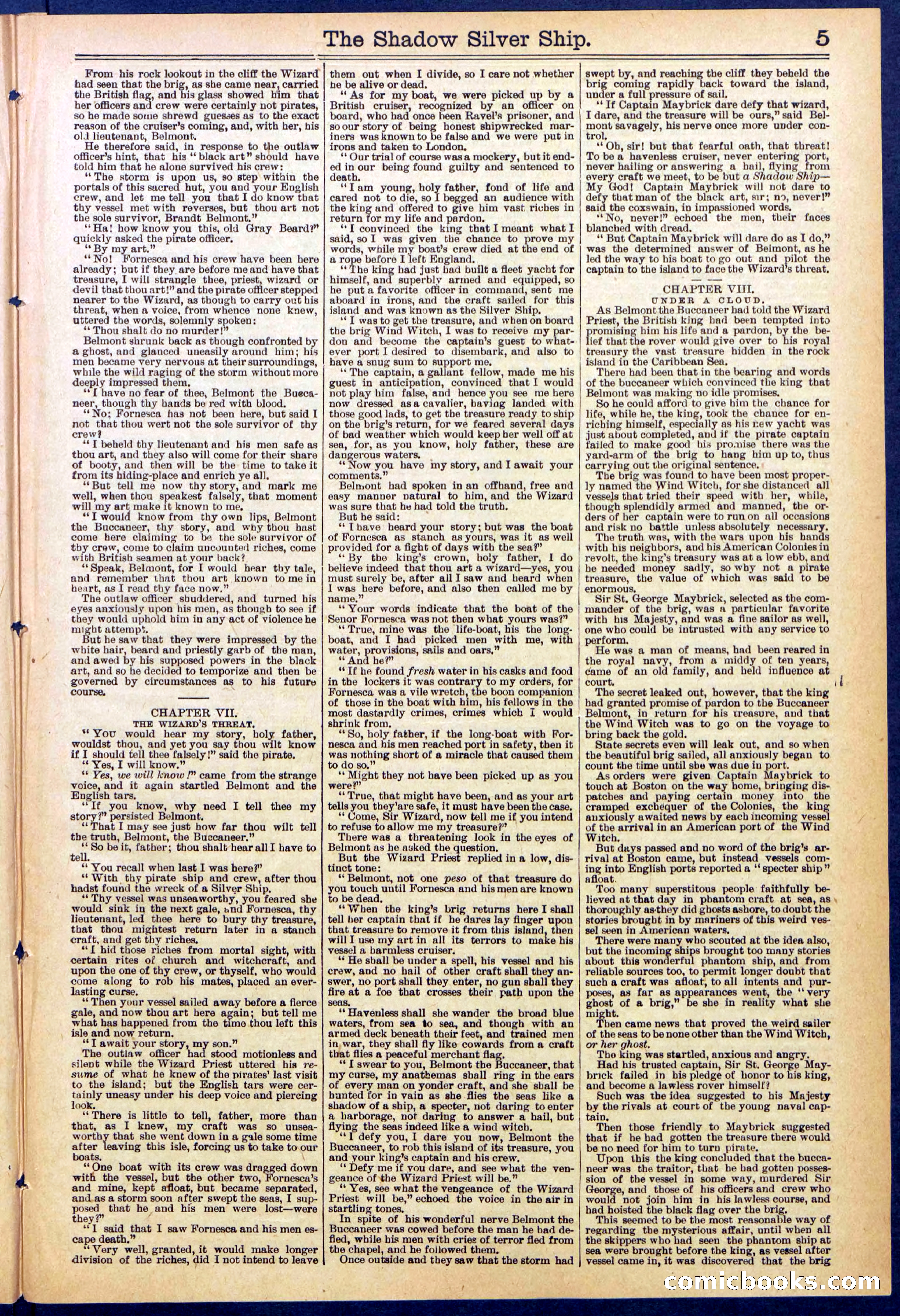 Beadle's New York Dime Library, No. 605 — page 5 of 32
