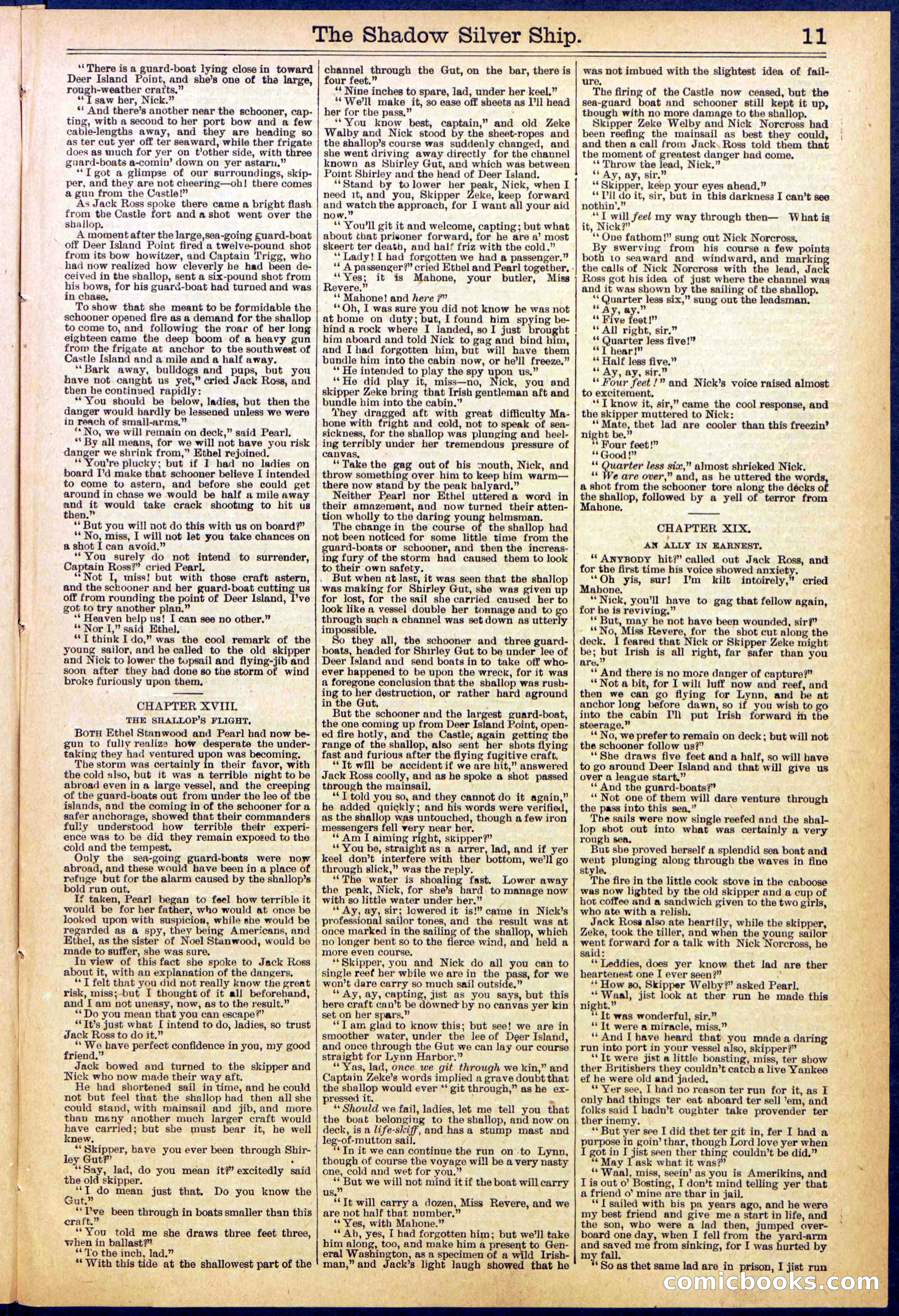 Beadle's New York Dime Library, No. 605 — page 11 of 32