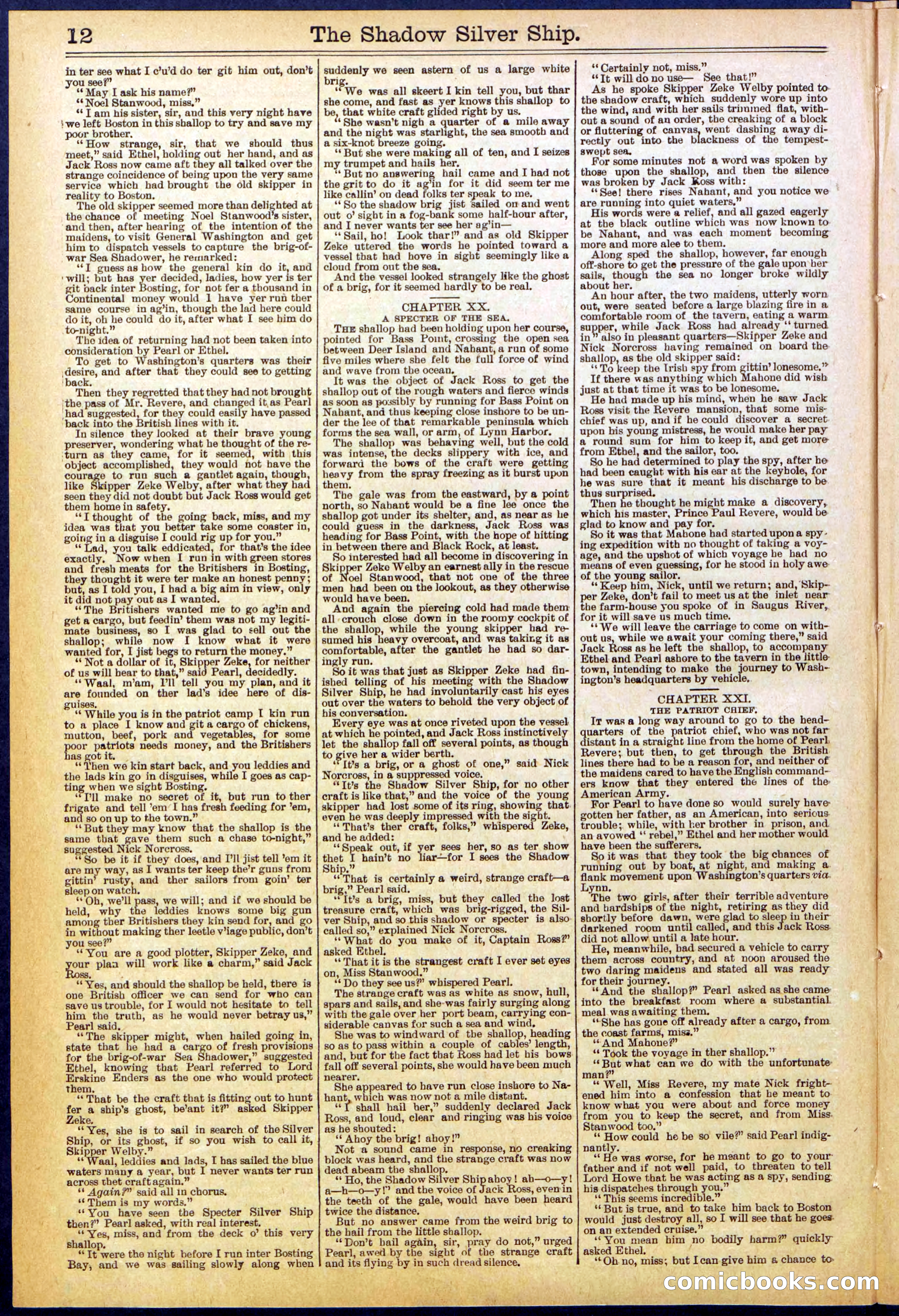 Beadle's New York Dime Library, No. 605 — page 12 of 32