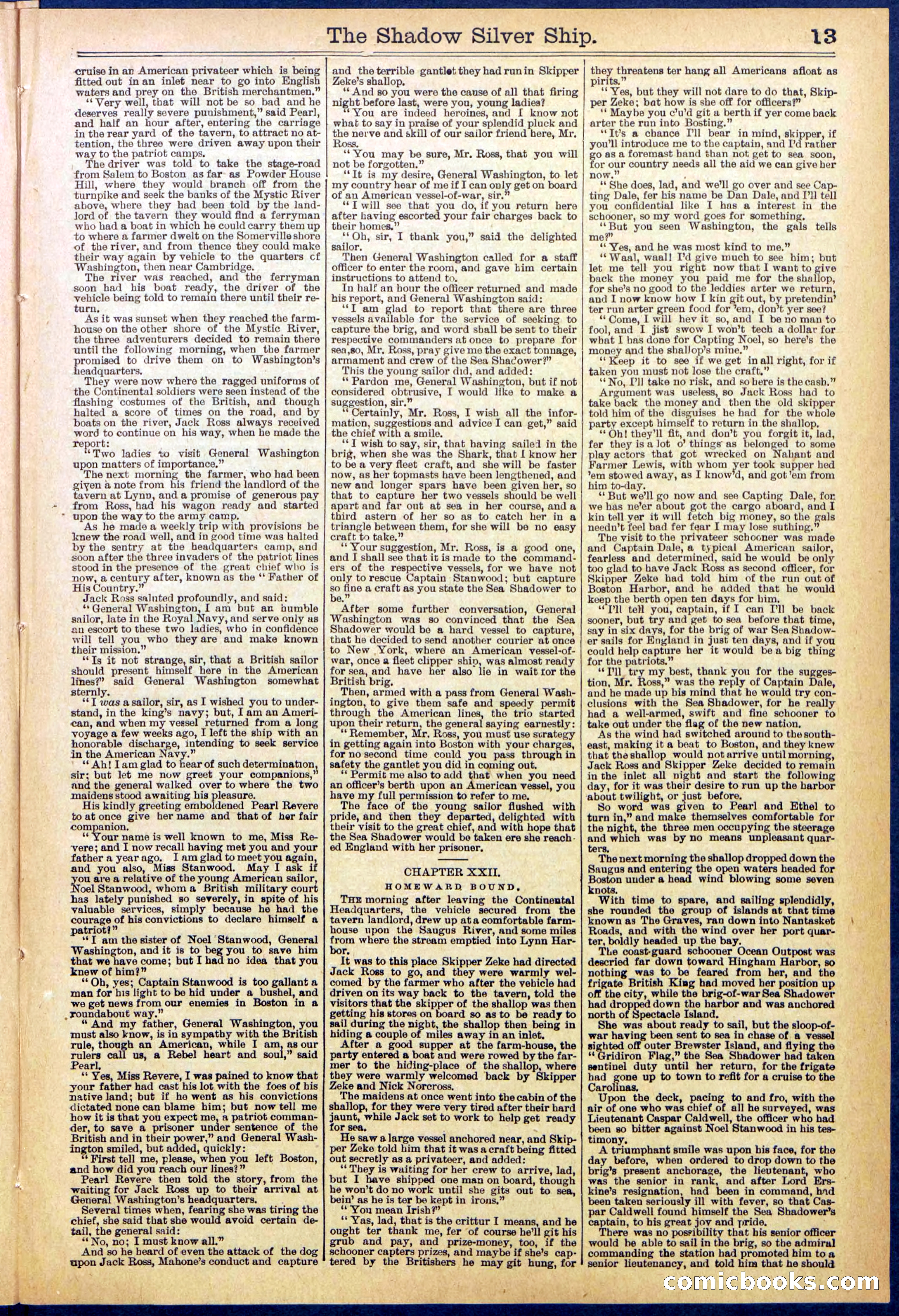 Beadle's New York Dime Library, No. 605 — page 13 of 32