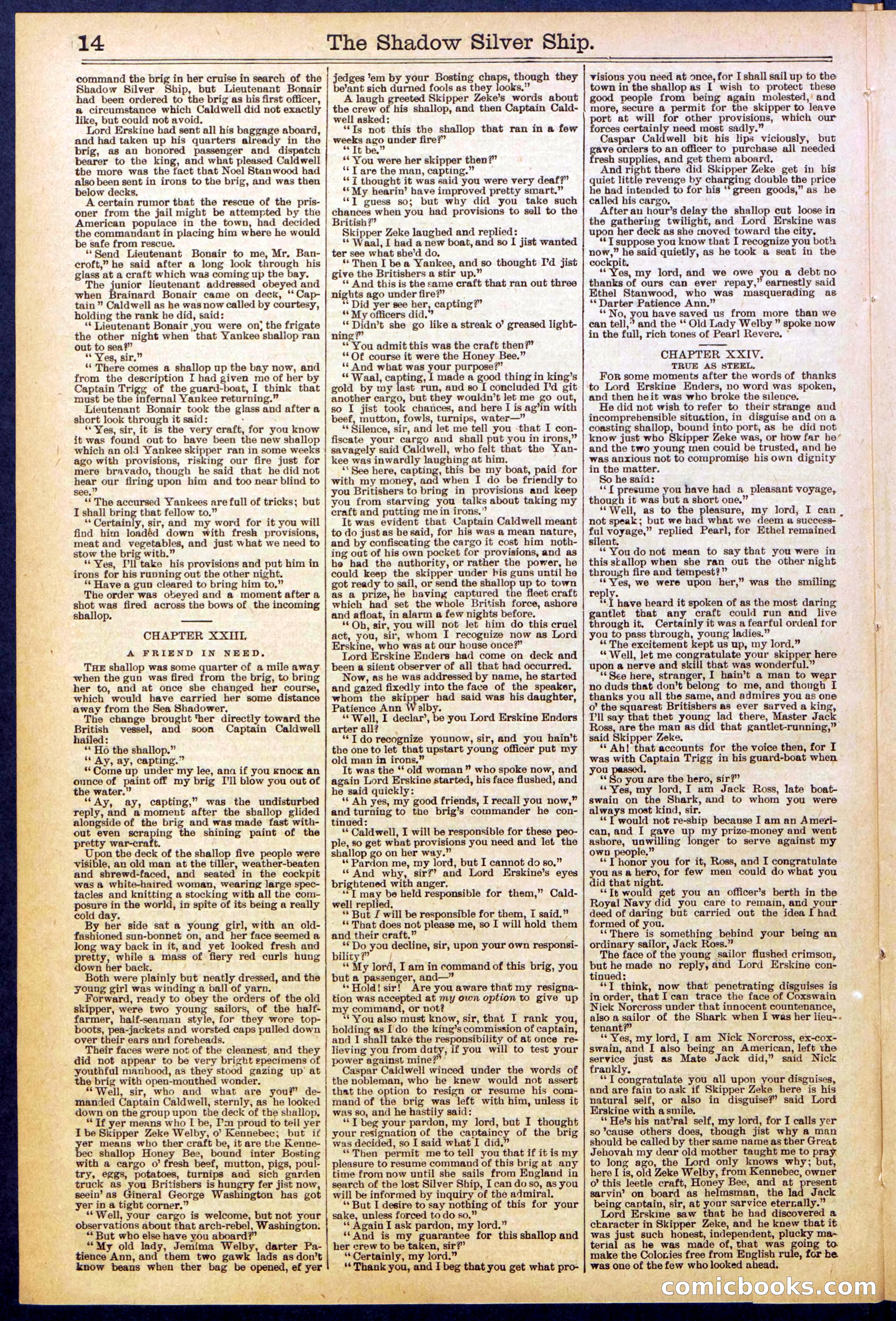 Beadle's New York Dime Library, No. 605 — page 14 of 32