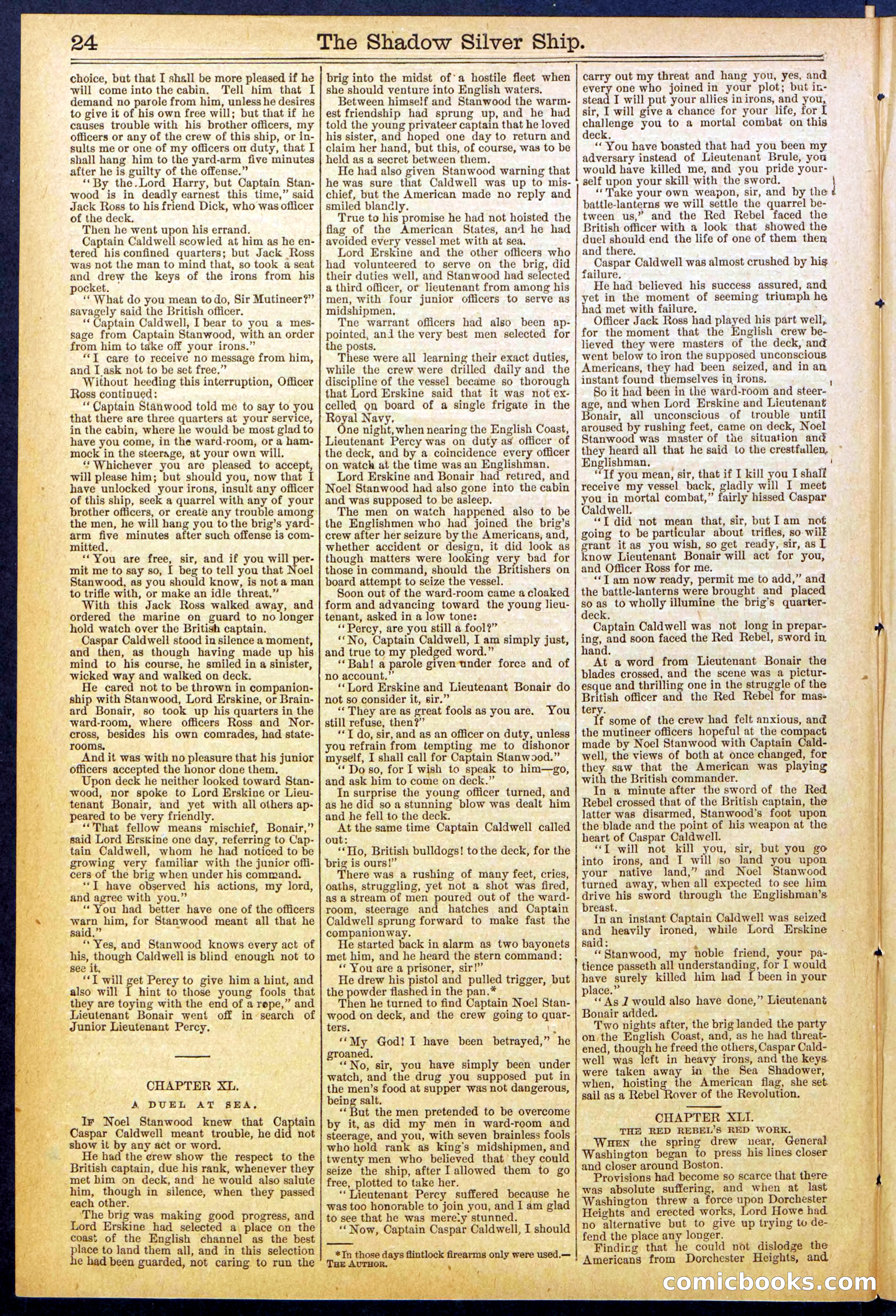 Beadle's New York Dime Library, No. 605 — page 24 of 32