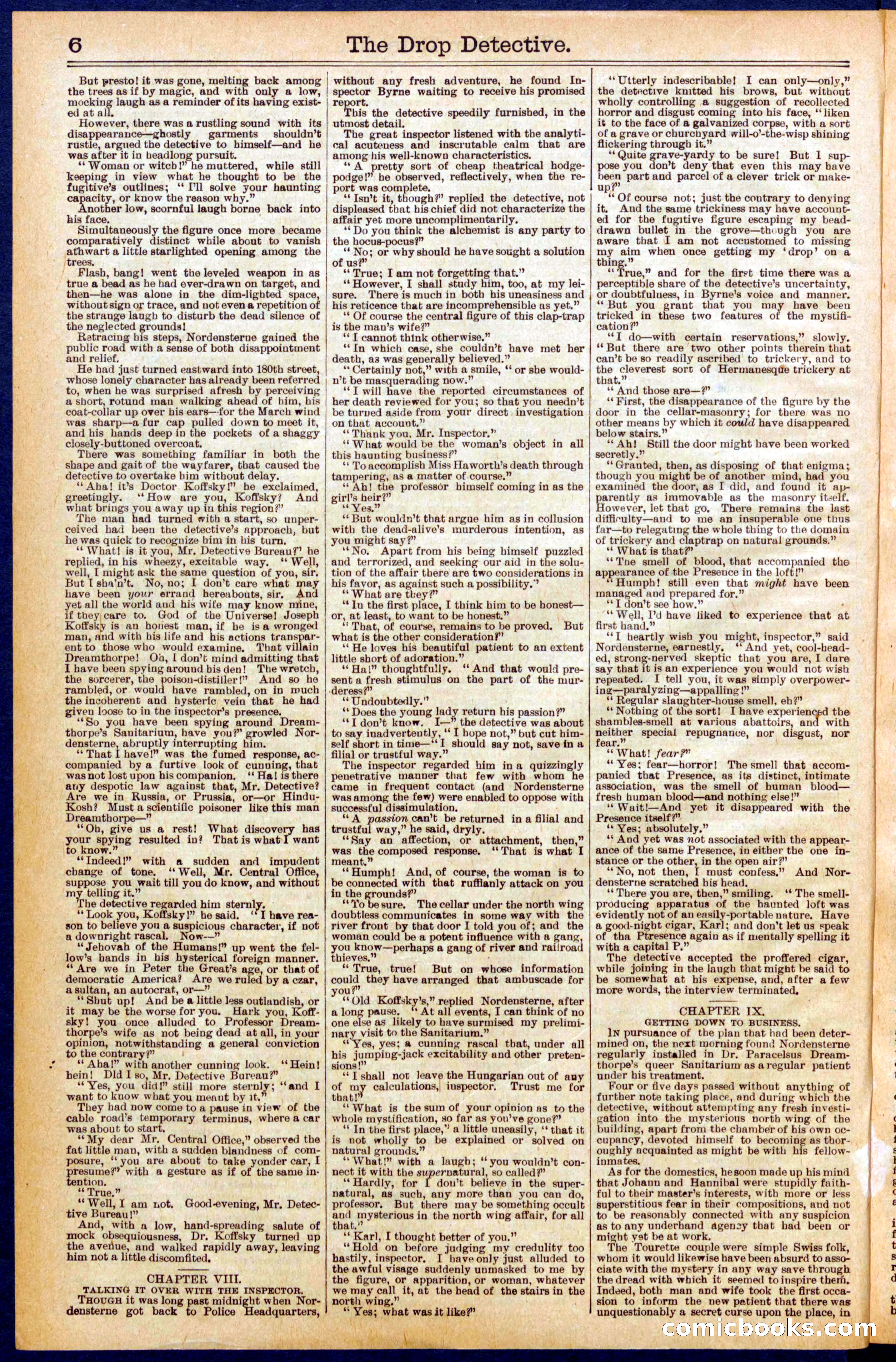 Beadle's New York Dime Library No. 606 — page 6 of 32