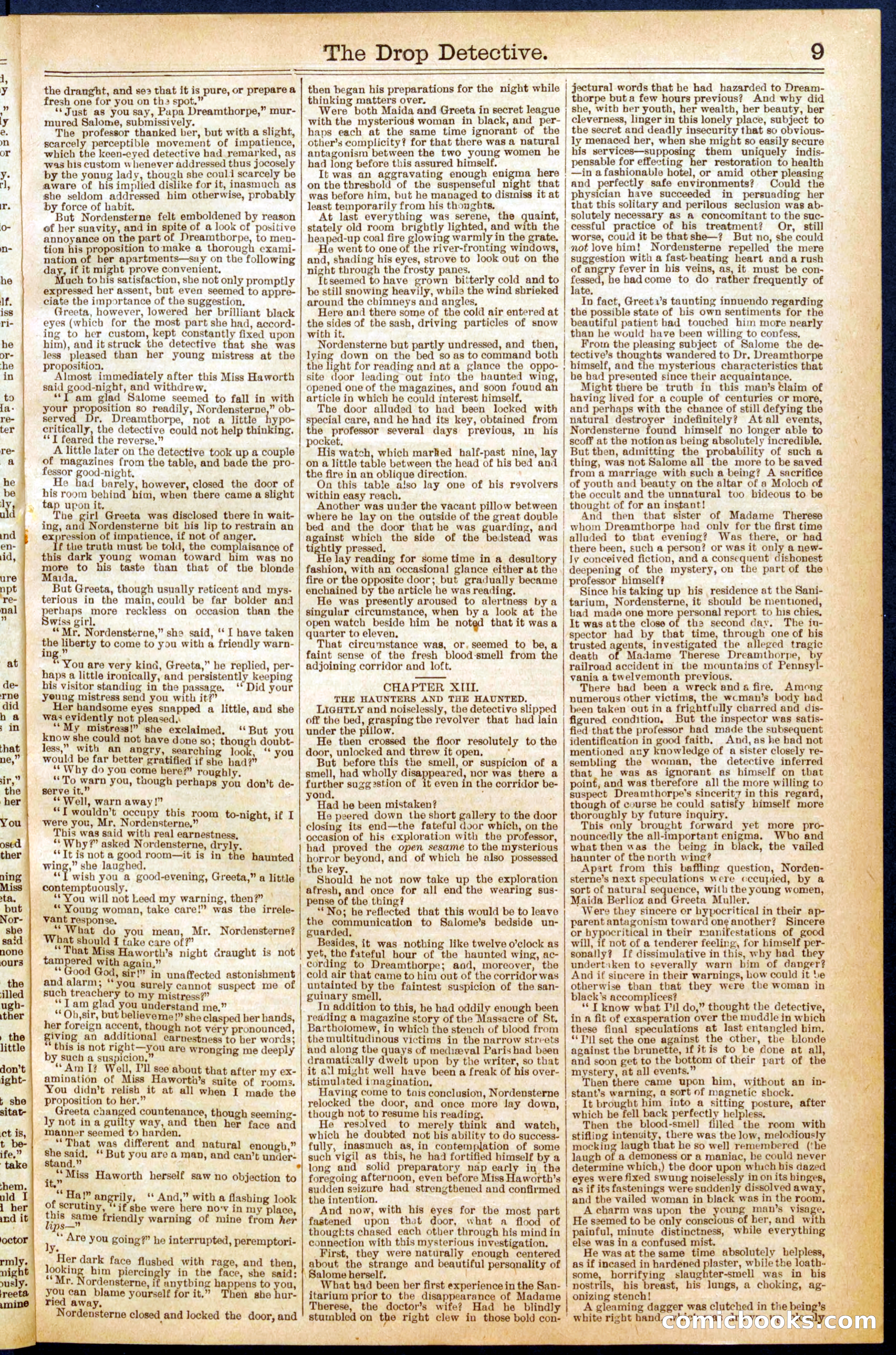 Beadle's New York Dime Library No. 606 — page 9 of 32