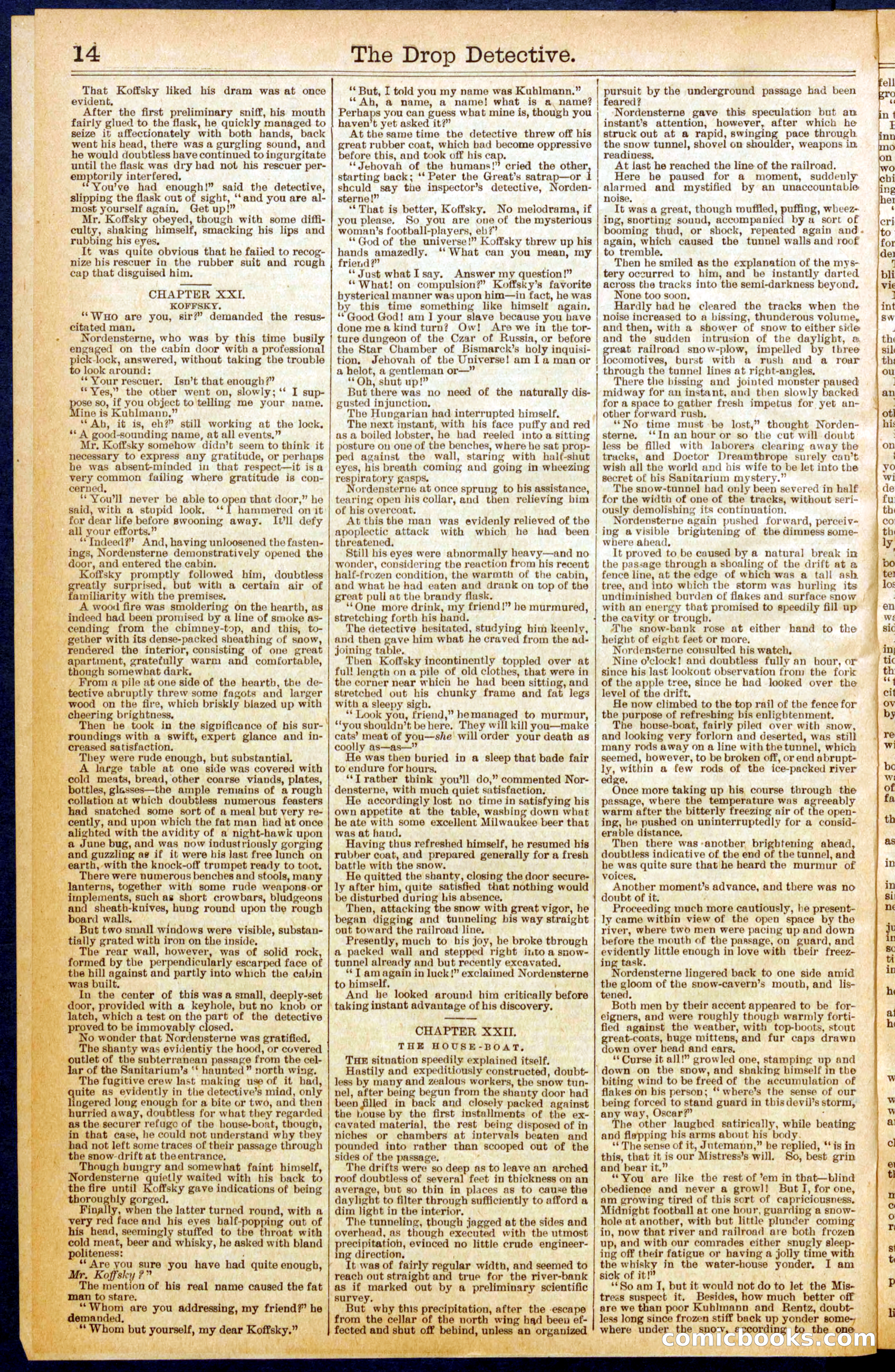 Beadle's New York Dime Library No. 606 — page 14 of 32
