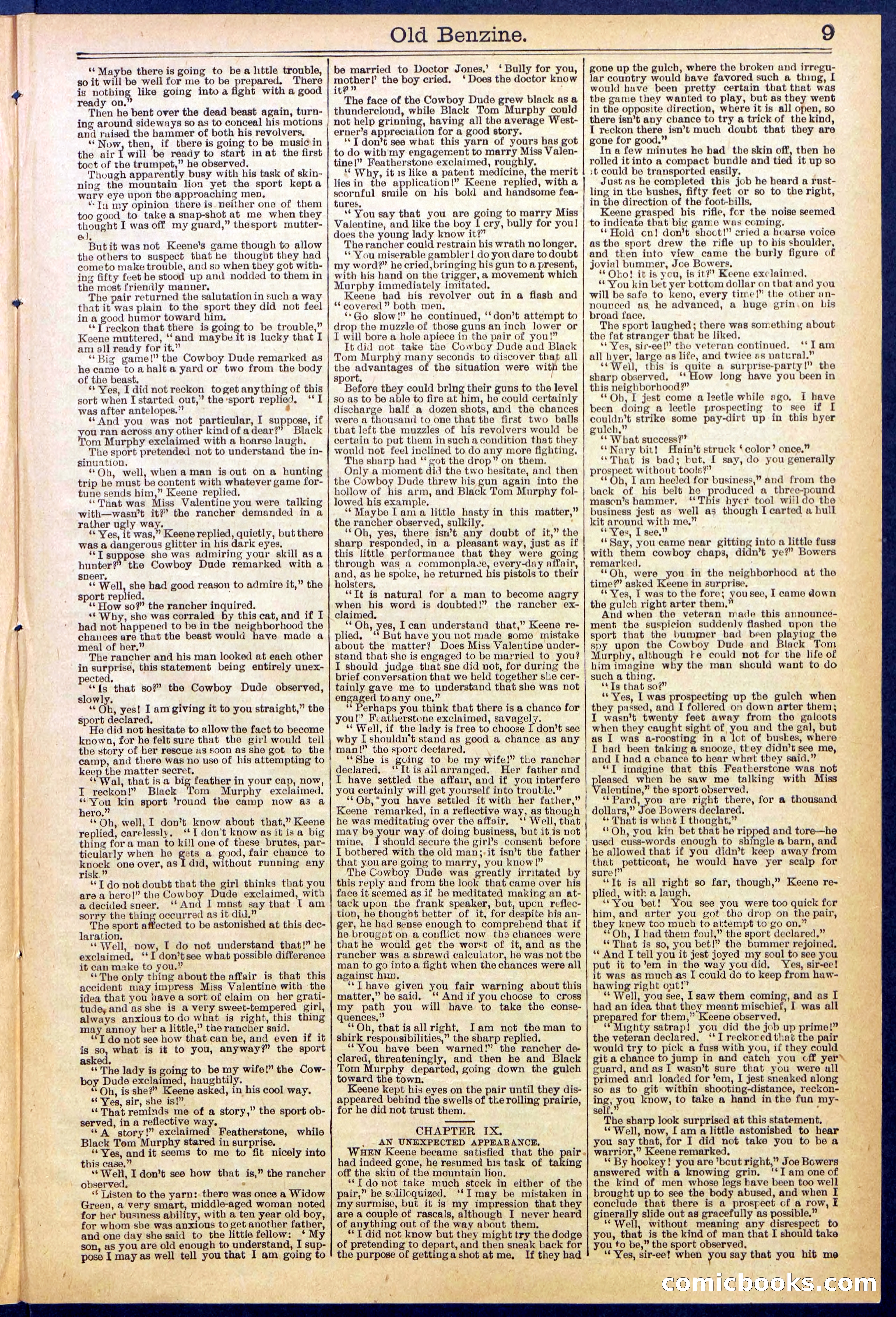 Beadle's New York Dime Library, No. 607 — page 9 of 32
