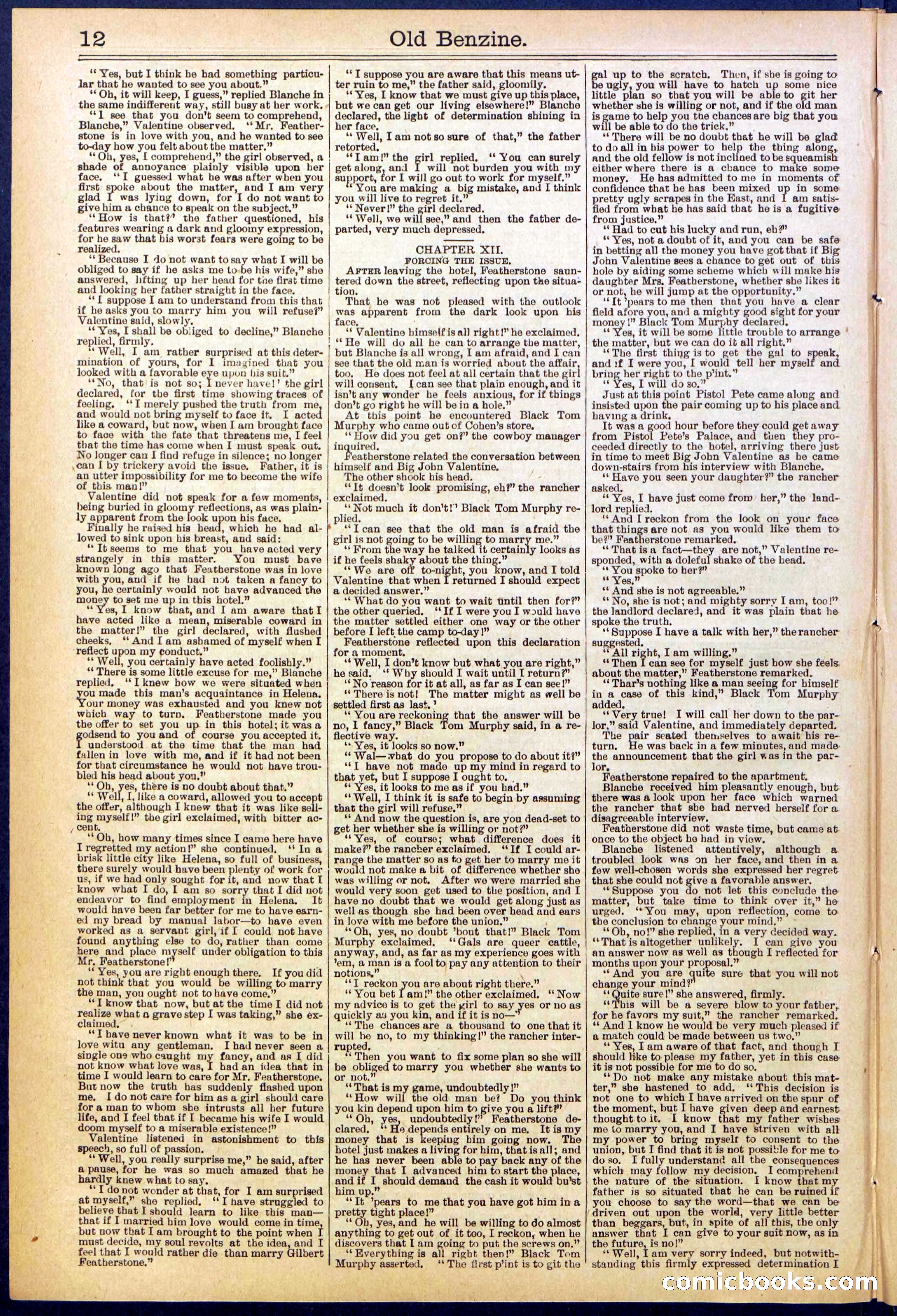 Beadle's New York Dime Library, No. 607 — page 12 of 32