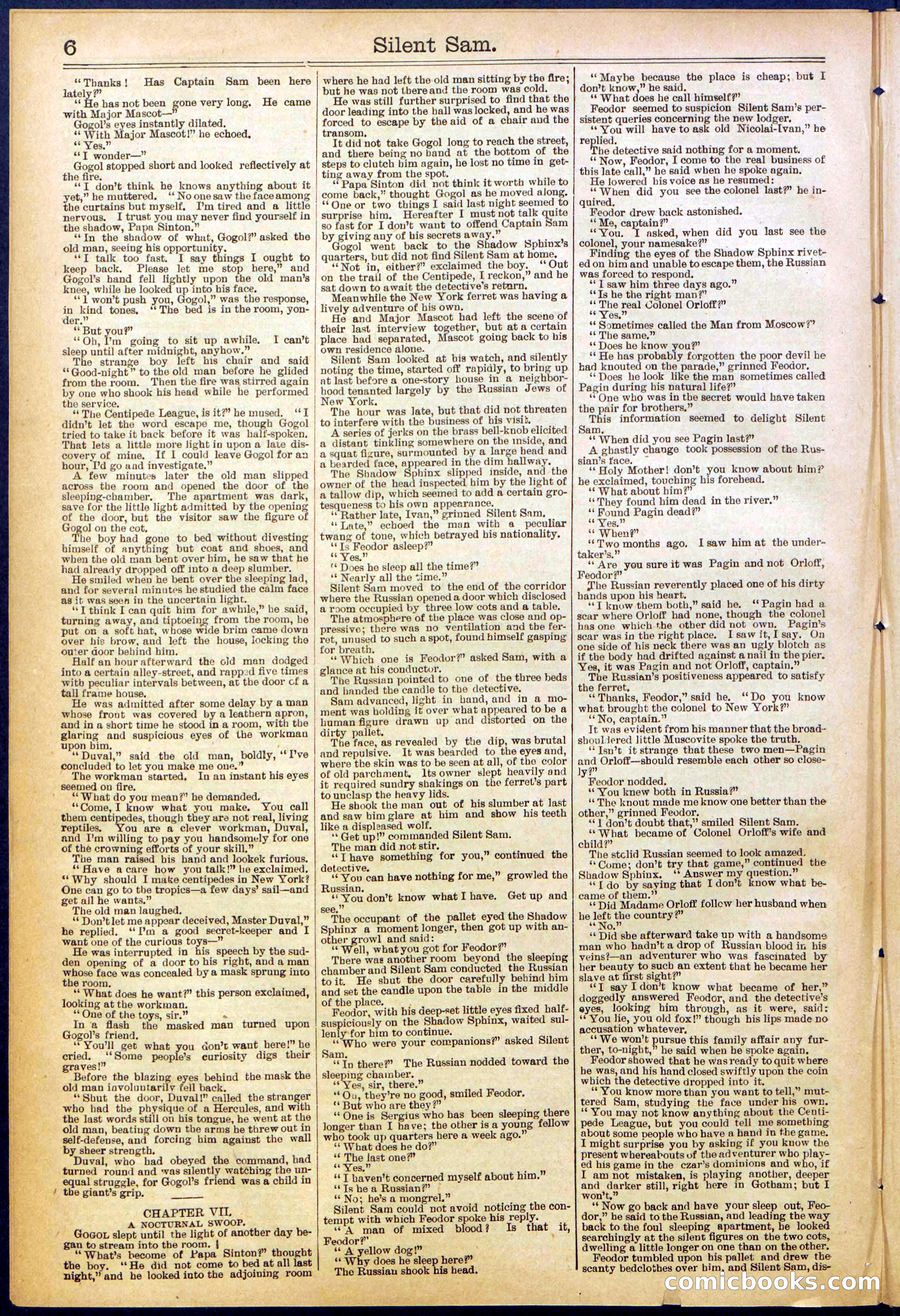Beadle's New York Dime Library No. 608 — page 6 of 32