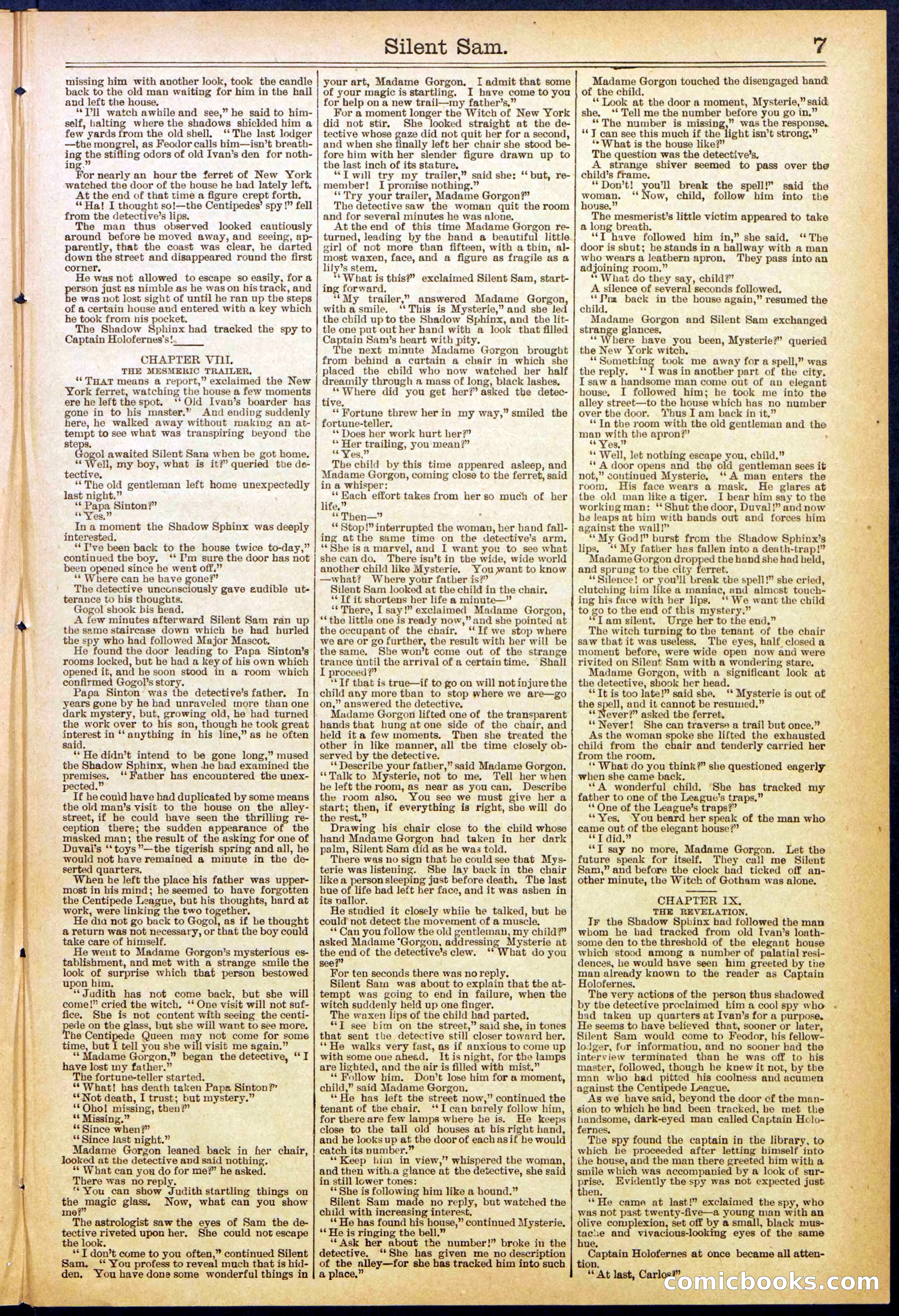 Beadle's New York Dime Library No. 608 — page 7 of 32