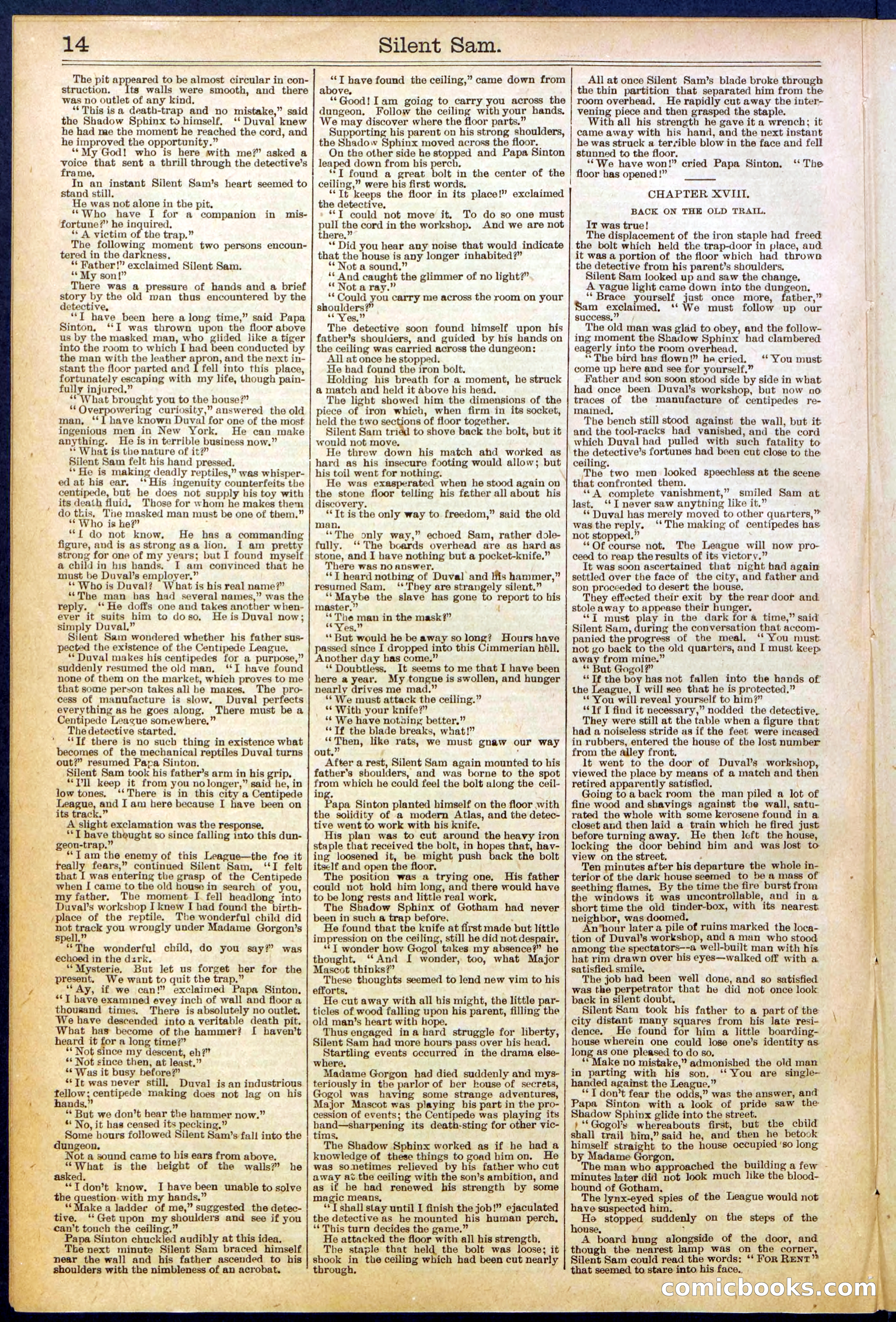 Beadle's New York Dime Library No. 608 — page 14 of 32