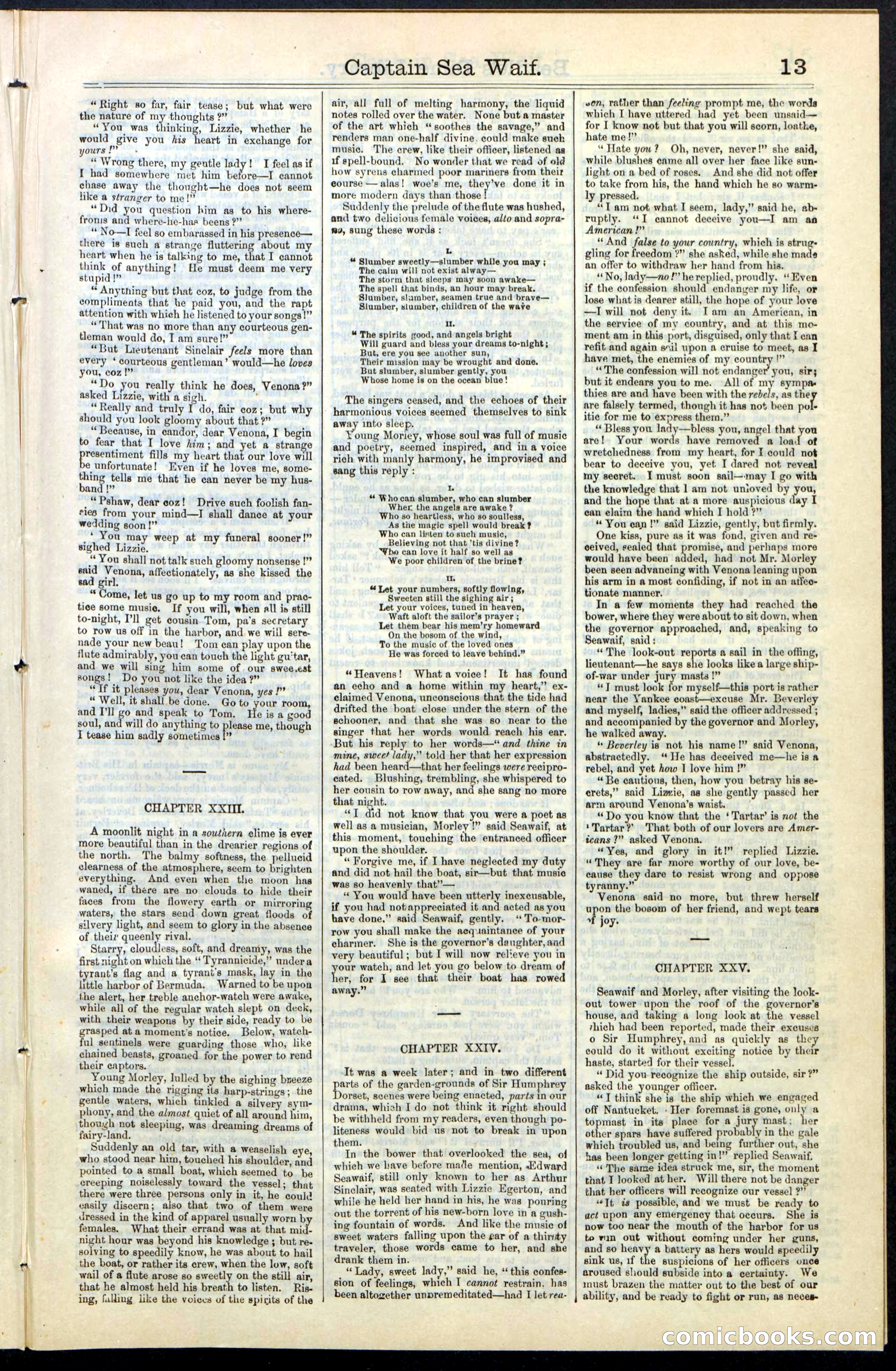 Beadle's New York Dime Library No. 61 — page 13 of 48