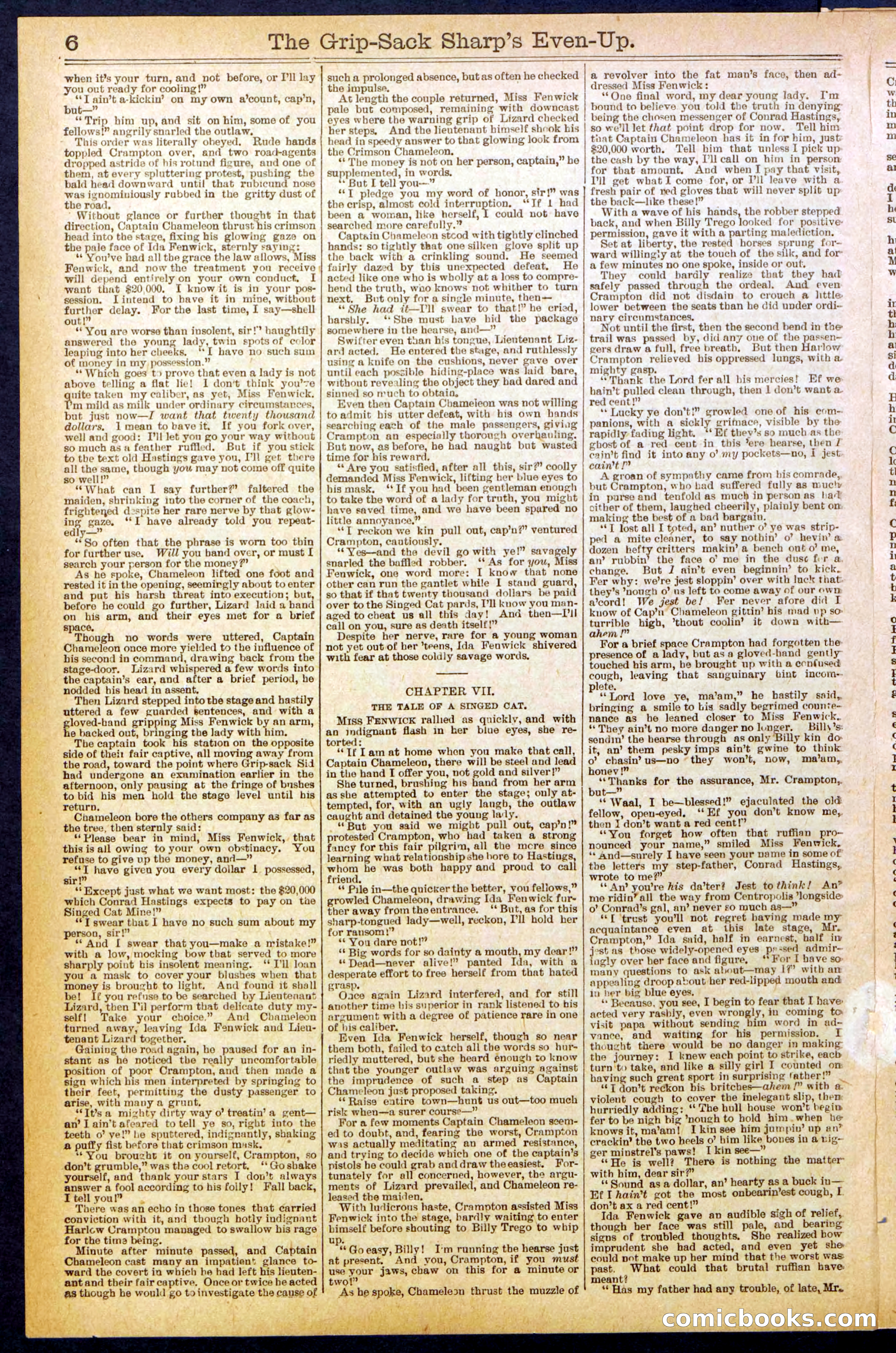 Beadle's New York Dime Library No. 617 — page 6 of 32