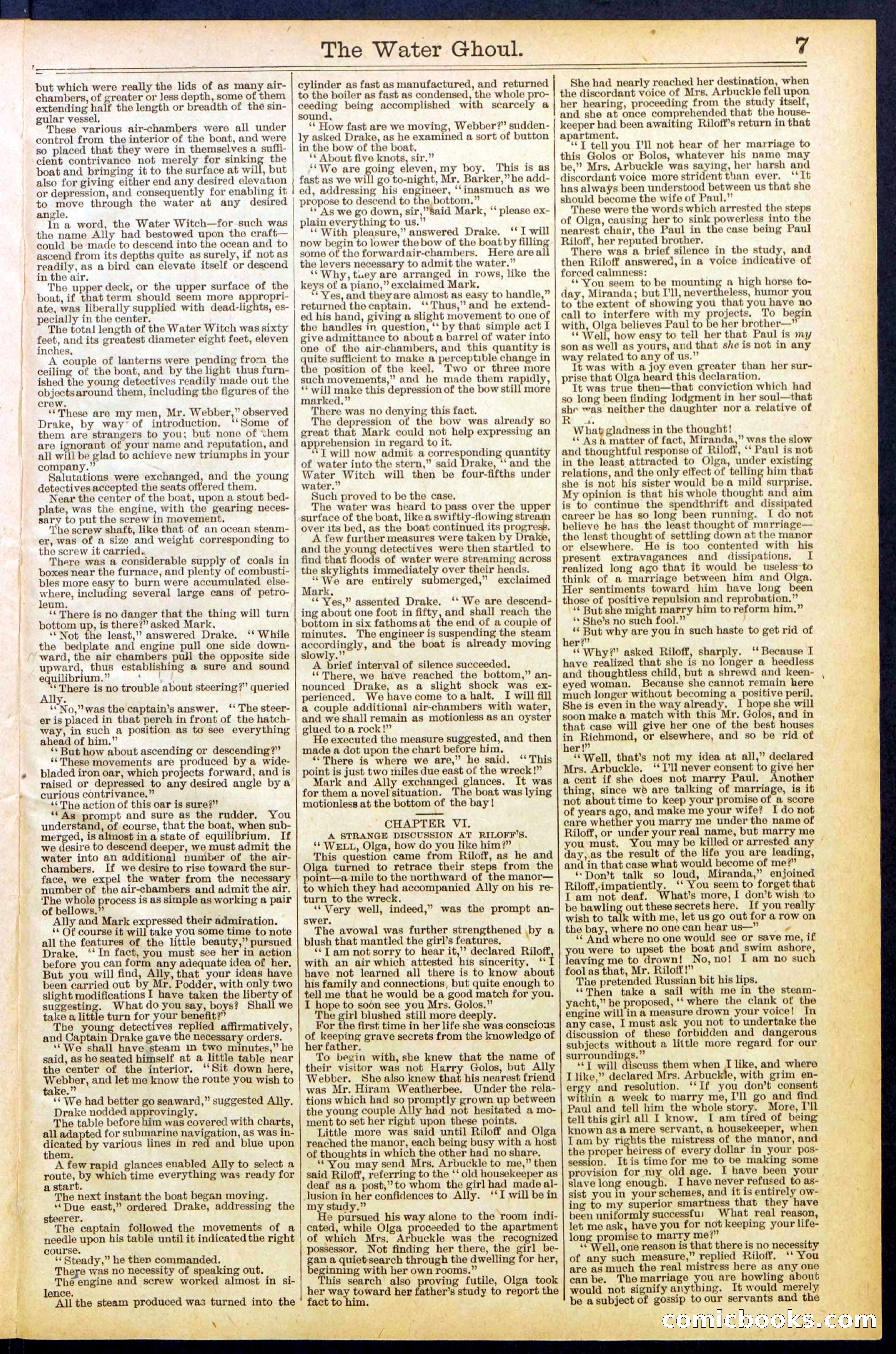 Beadle's New York Dime Library No. 624 — page 7 of 32
