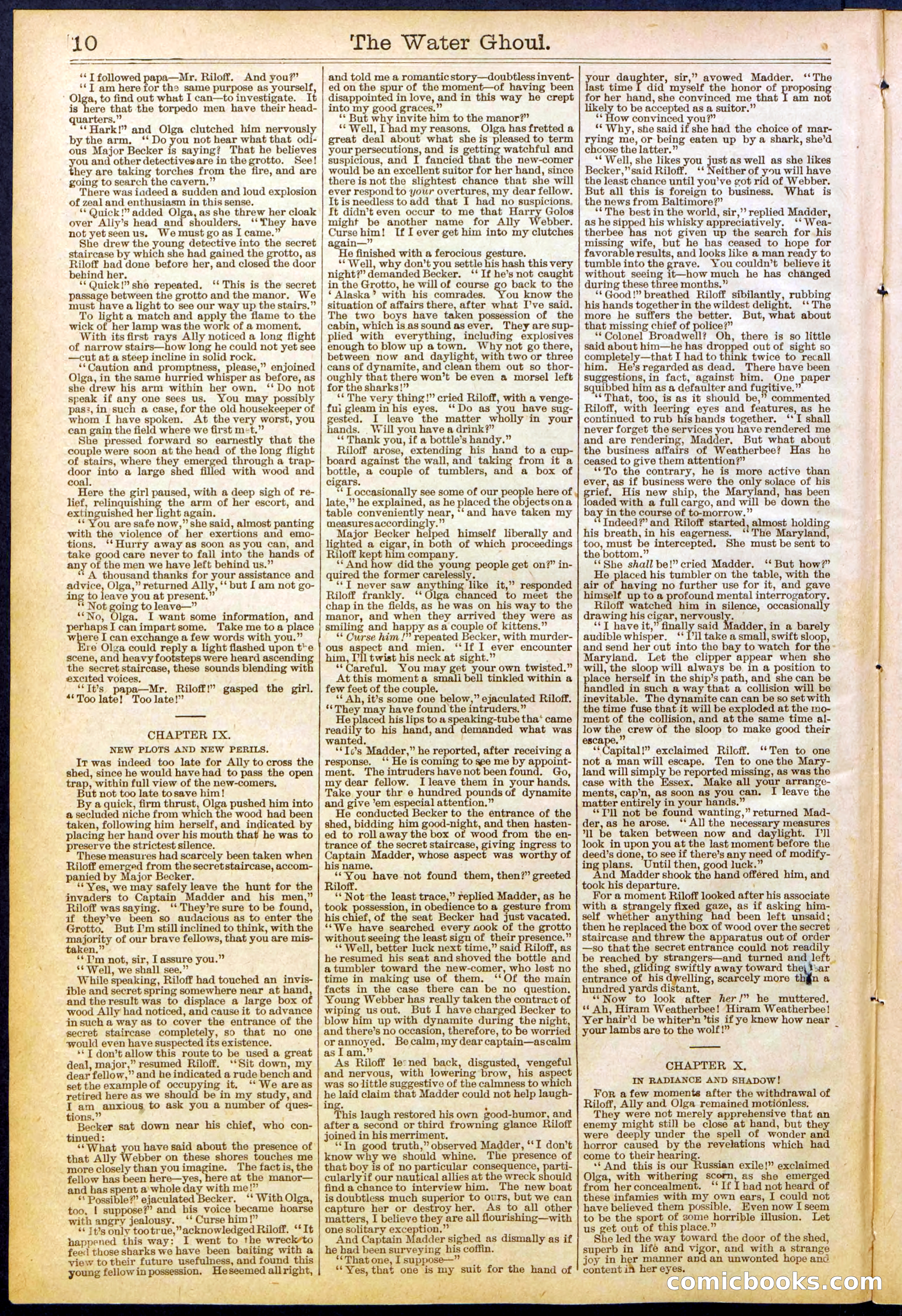 Beadle's New York Dime Library No. 624 — page 10 of 32