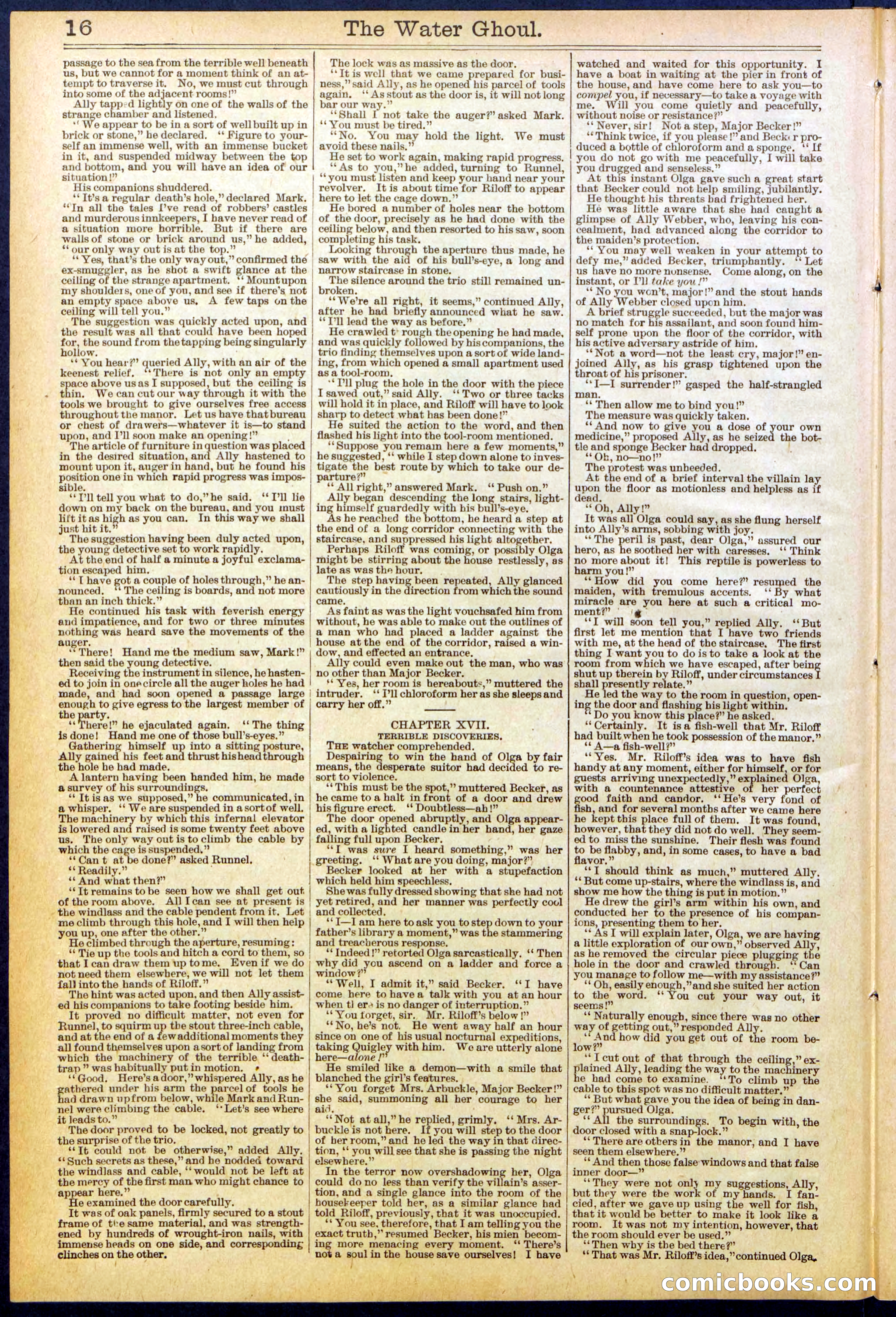 Beadle's New York Dime Library No. 624 — page 16 of 32