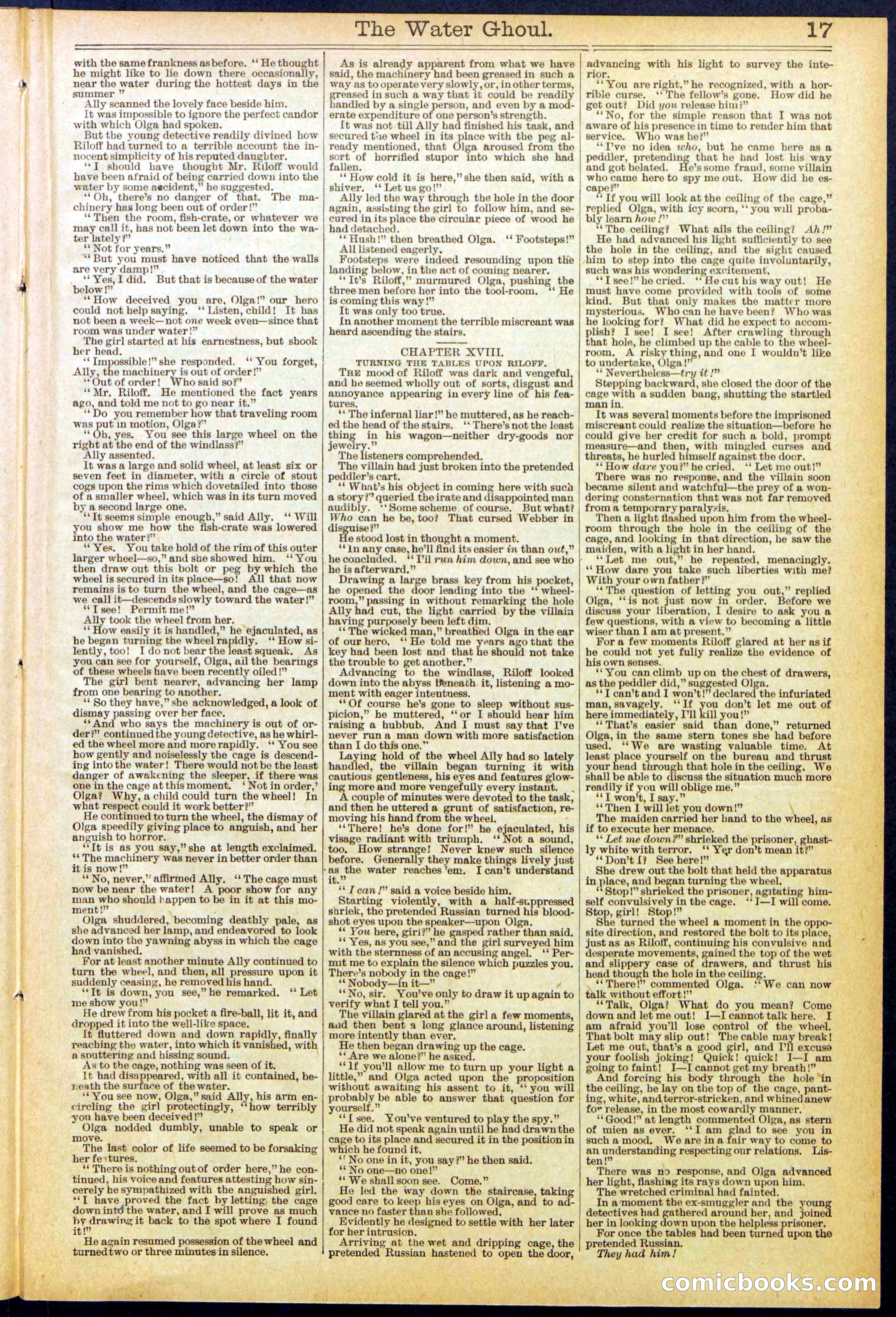 Beadle's New York Dime Library No. 624 — page 17 of 32