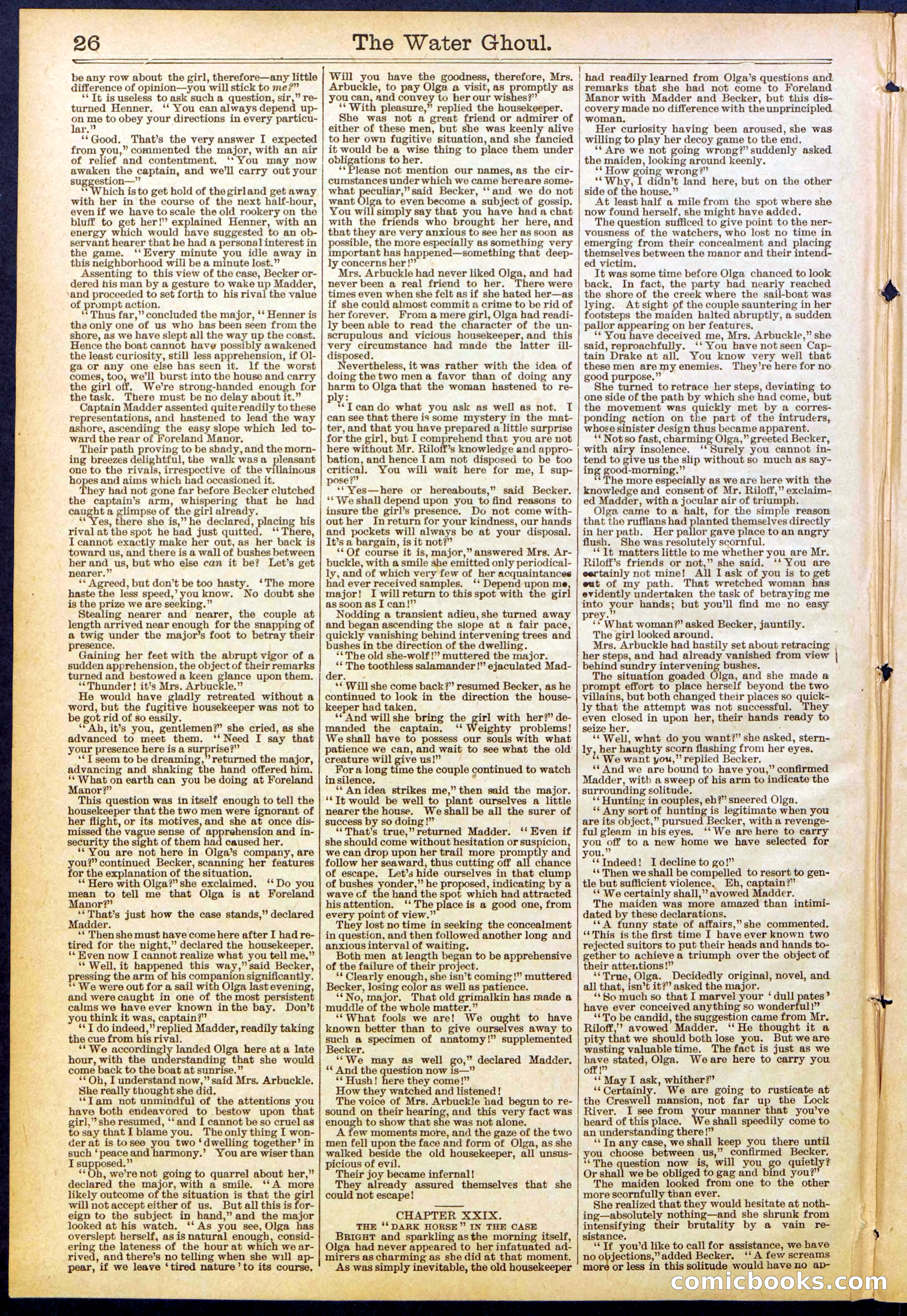 Beadle's New York Dime Library No. 624 — page 26 of 32