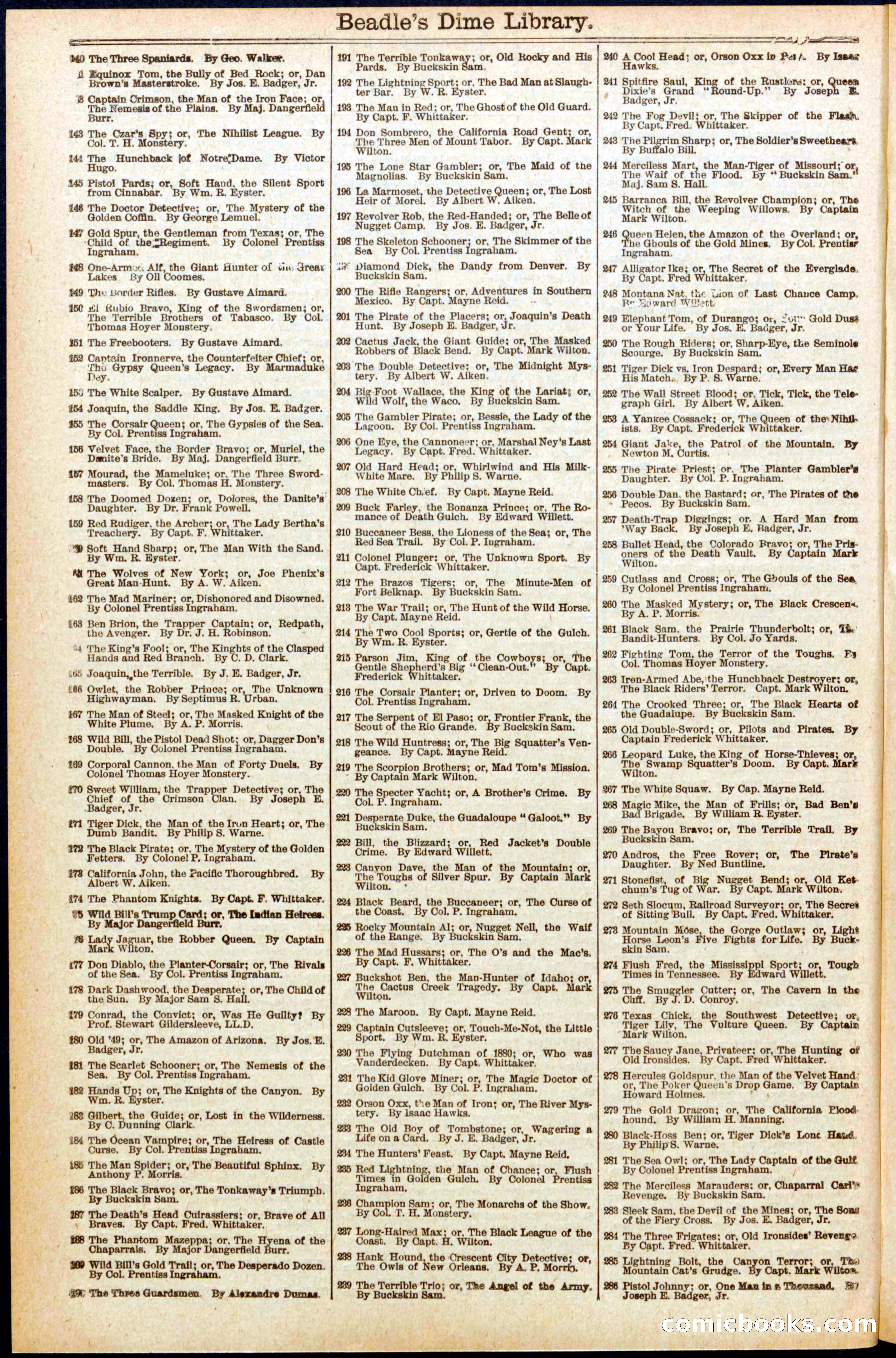 Beadle's Dime Library No. 627 — page 36 of 38