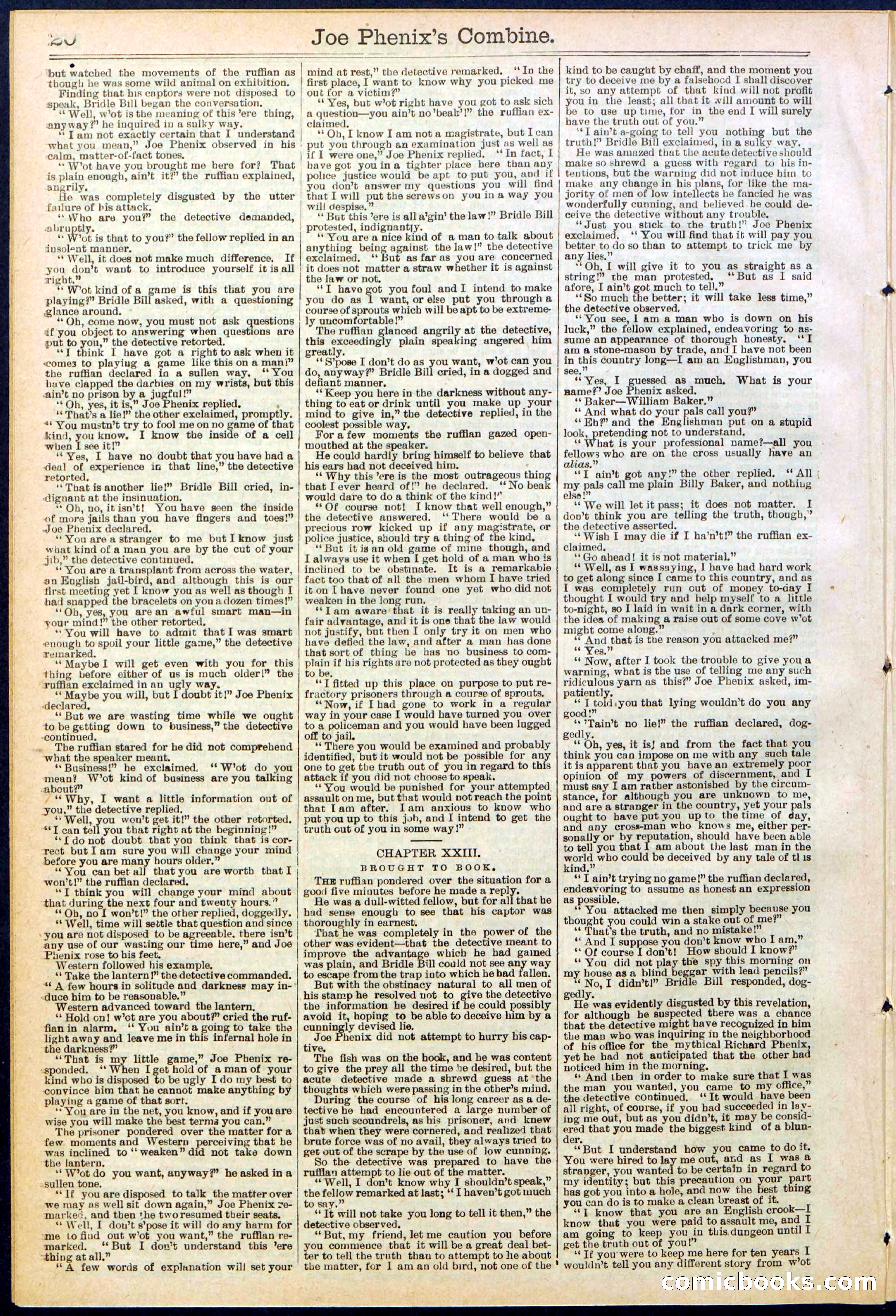 Beadle's Dime Library No. 628 — page 20 of 32