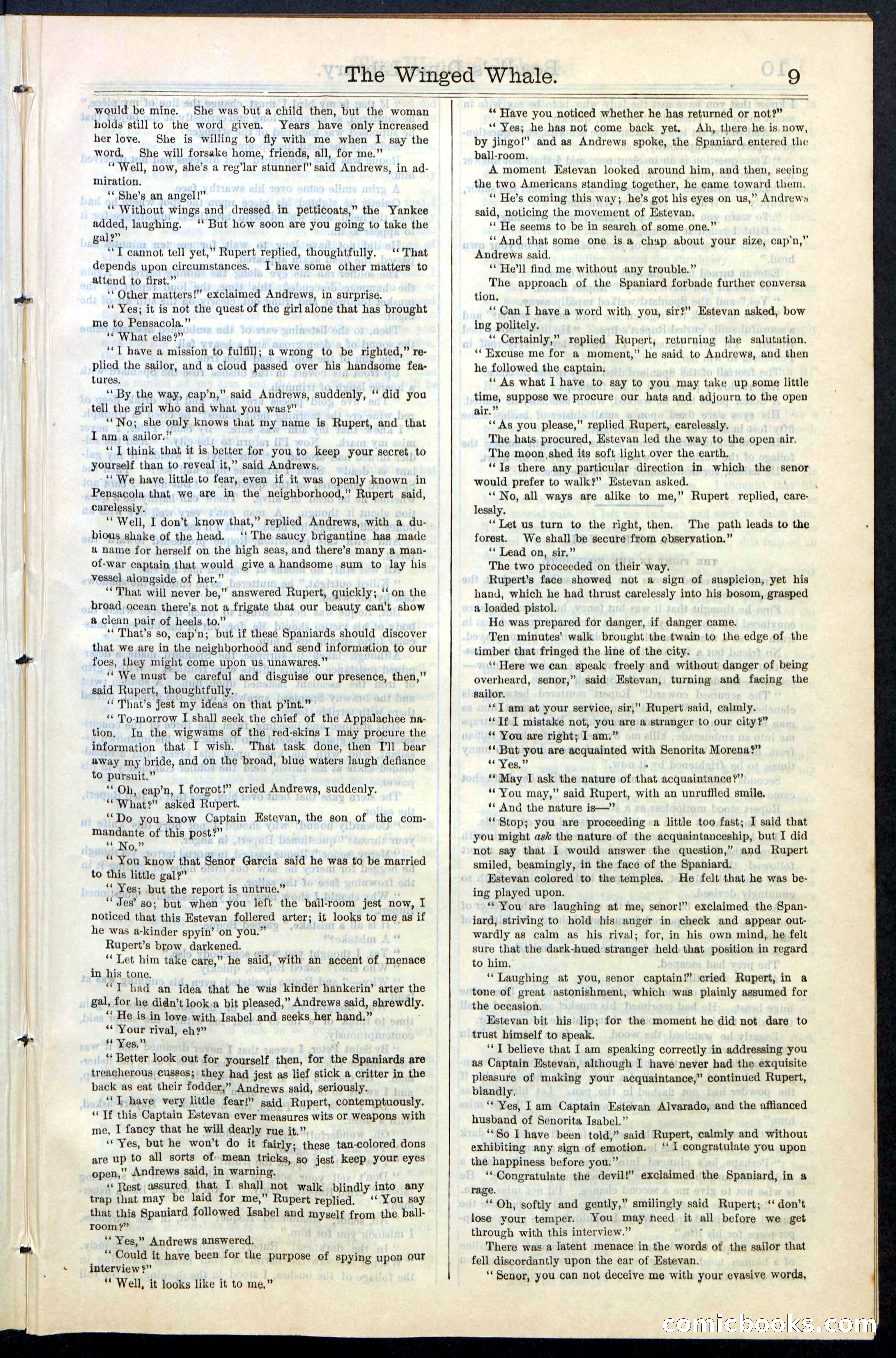 Beadle's New York Dime Library, No. 63 — page 9 of 48
