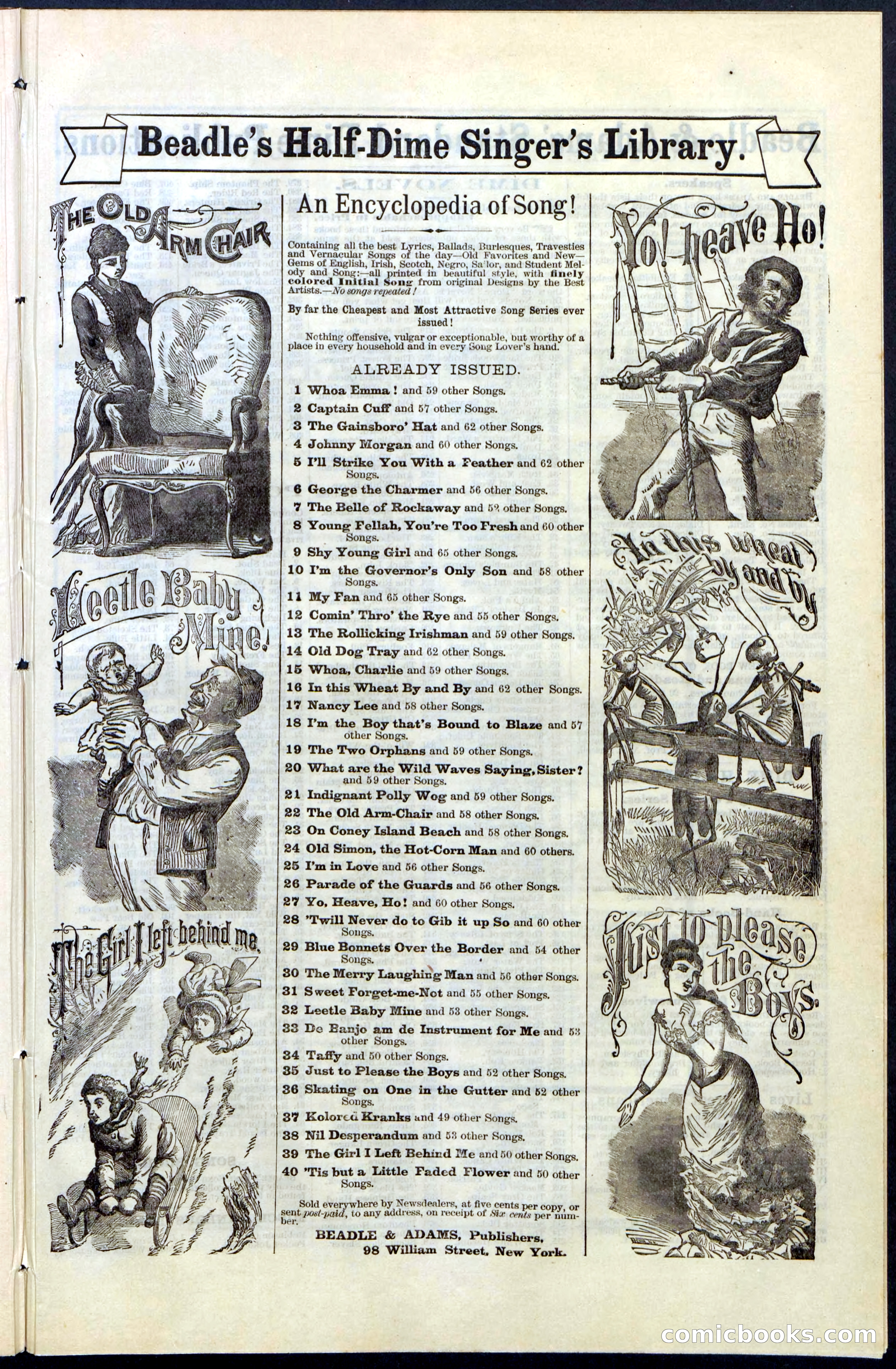 Beadle's New York Dime Library, No. 63 — page 45 of 48