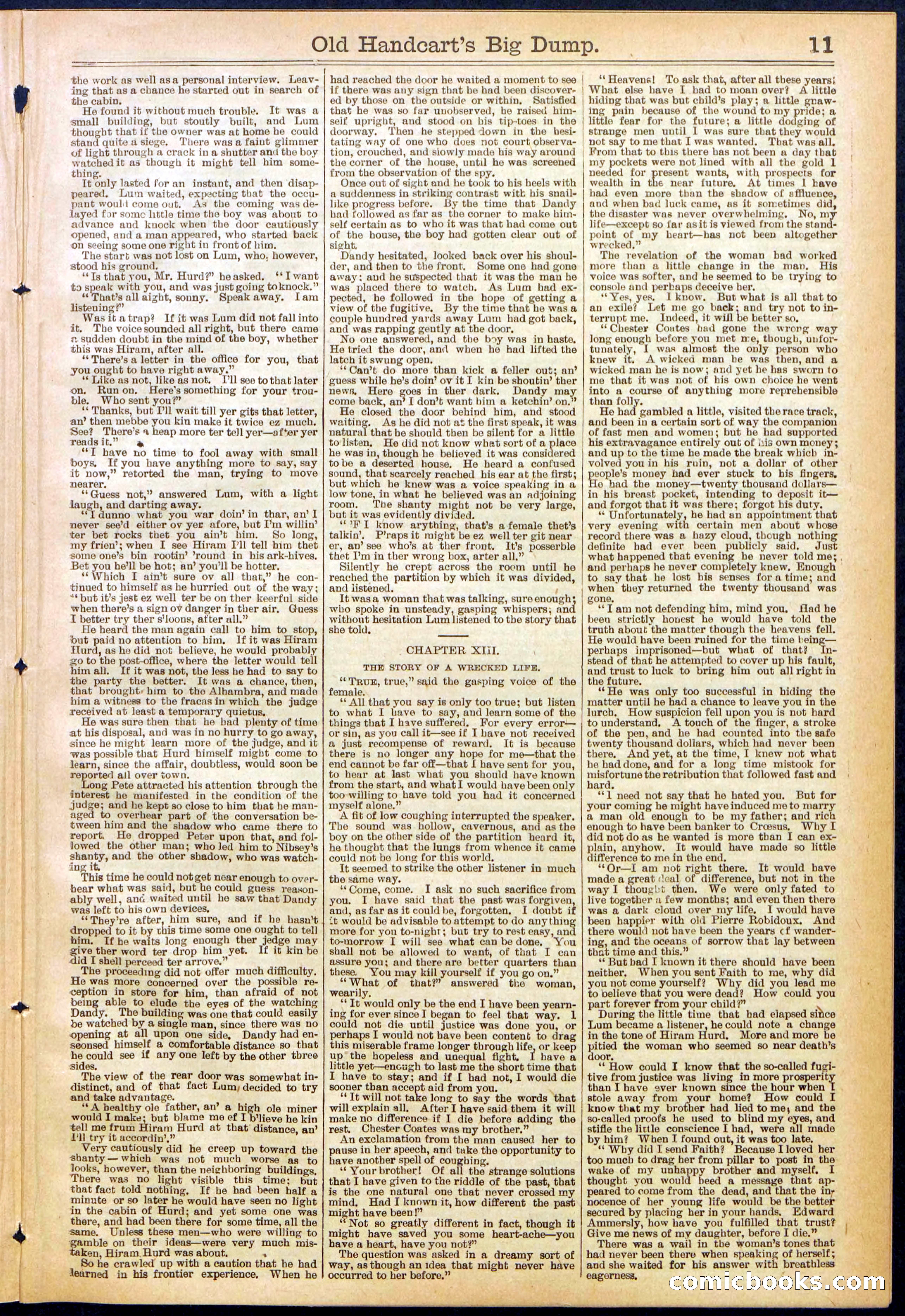 Beadle's New York Dime Library, No. 634 — page 11 of 30