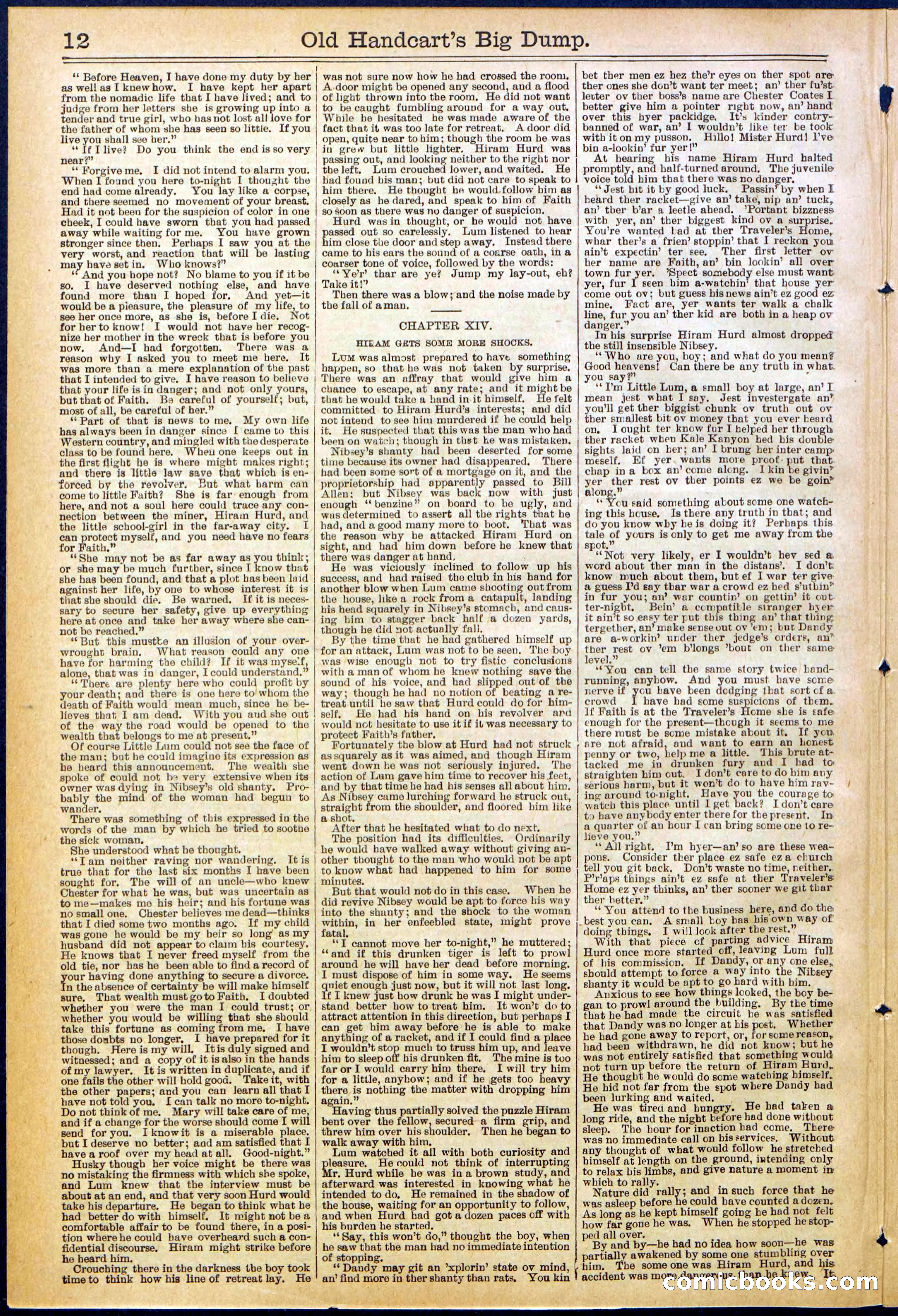 Beadle's New York Dime Library, No. 634 — page 12 of 30